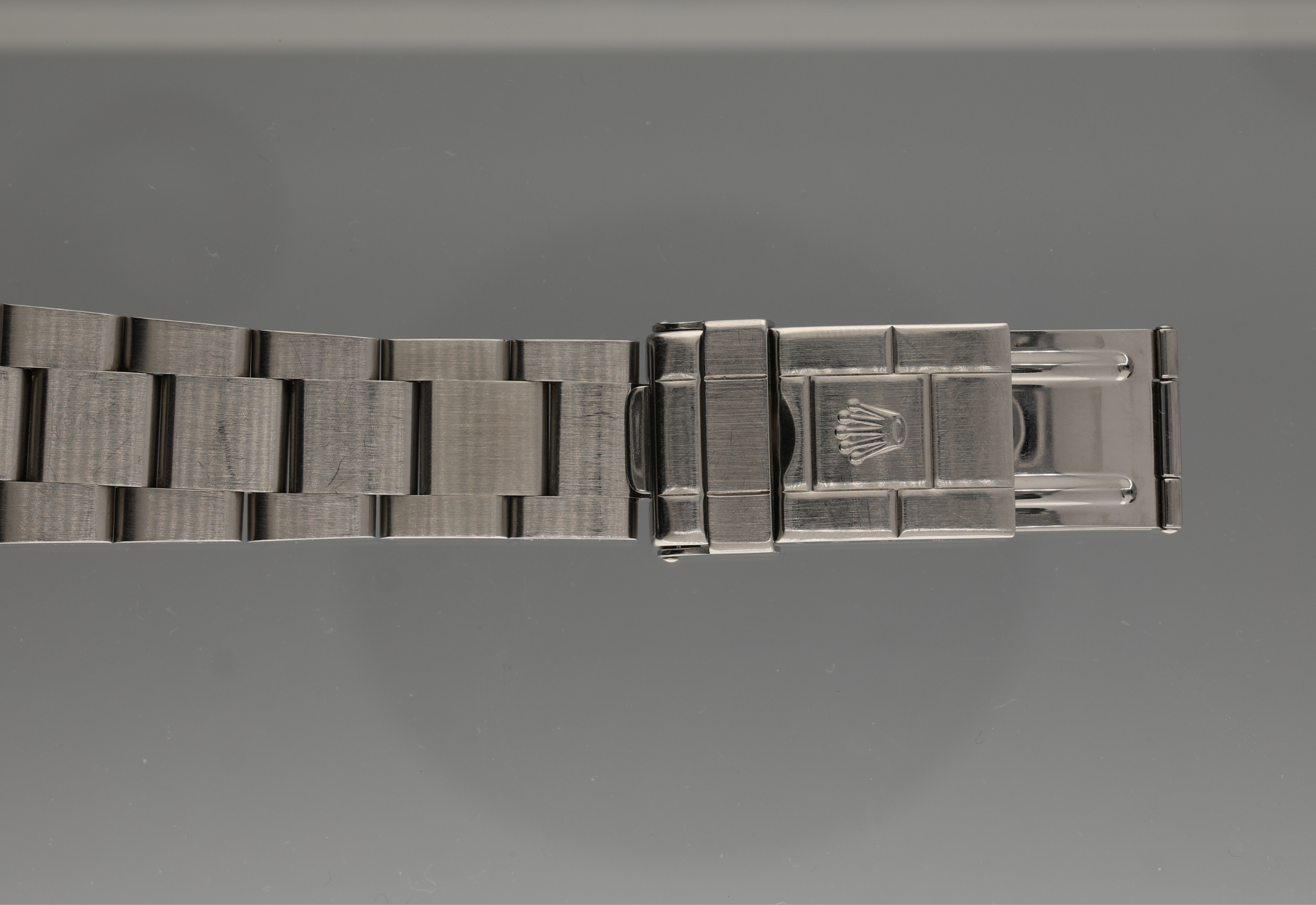 Rolex 16710 U Silver Surfer Tritinova dial