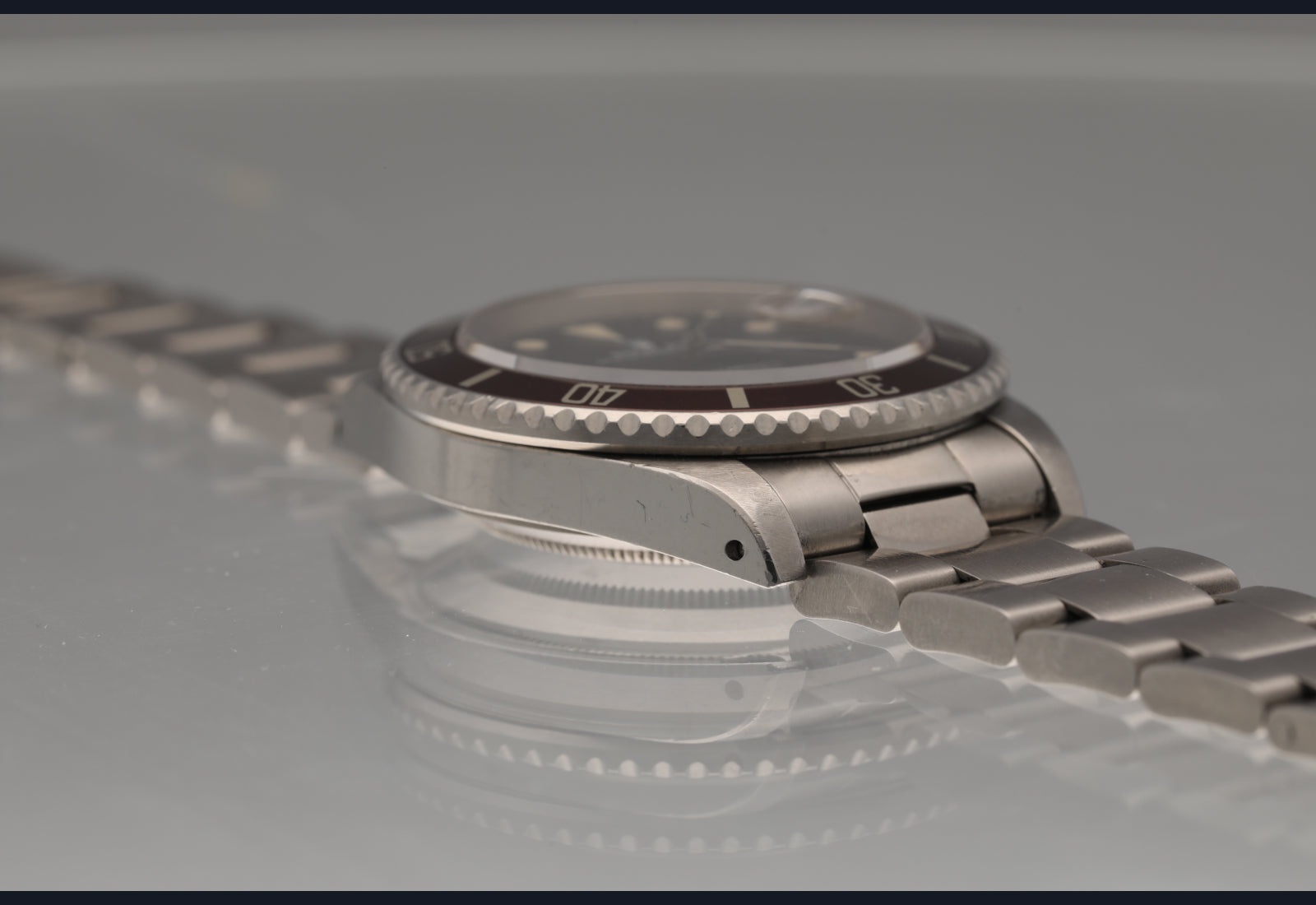 82 Unpolished Matte dial 16800 with box and papers
