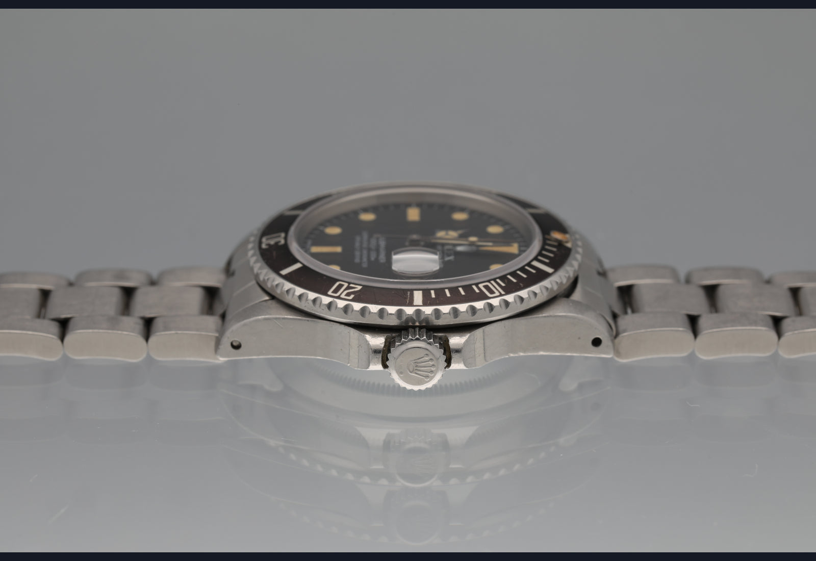 1984 16800 Unpolished / brown bezel