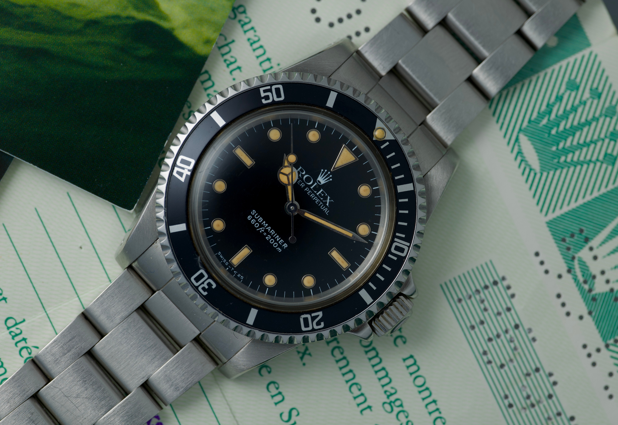 1988 5513 DEEP PATINA with Box and Paper