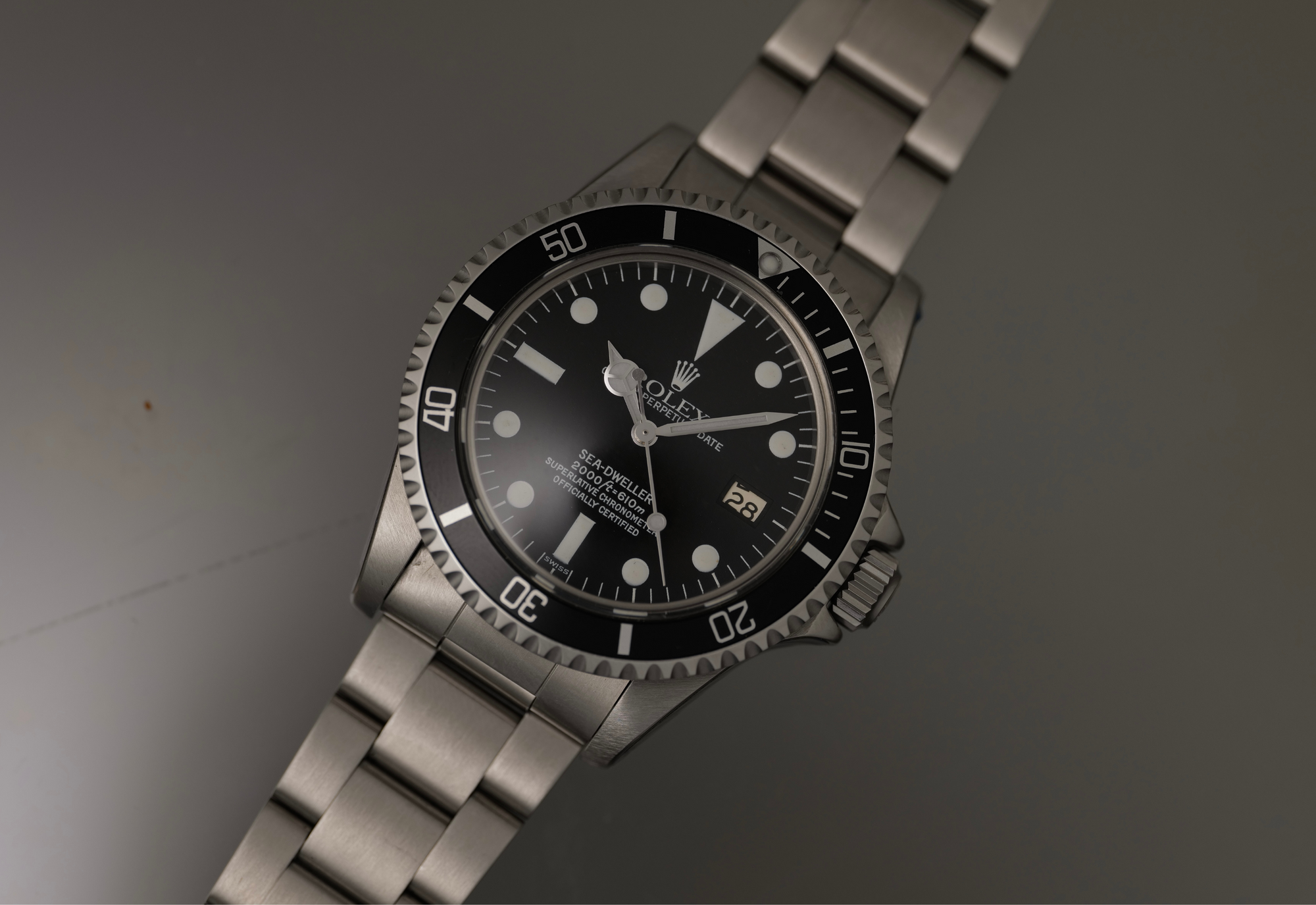 Rolex 1665 Service dial and case