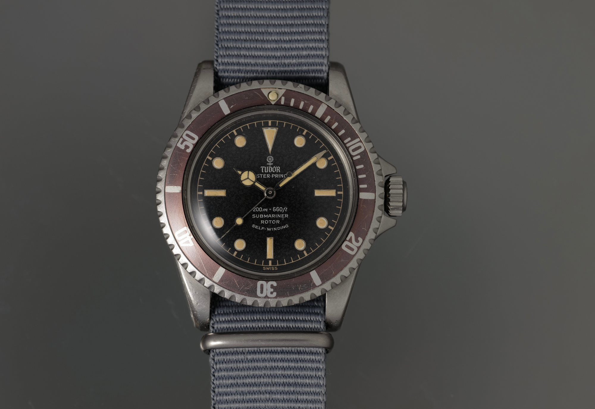 1963 Tudor 7928 PCG Unpolished GILT DIAL
