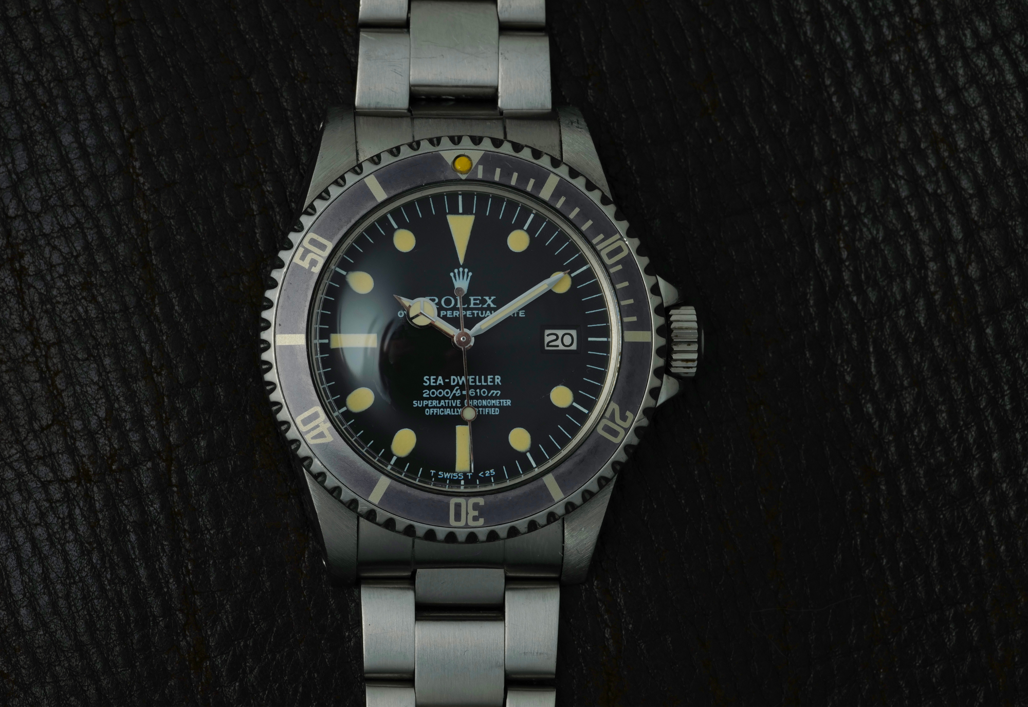 1979 Rolex 1665 Rail Dial Sea-Dweller