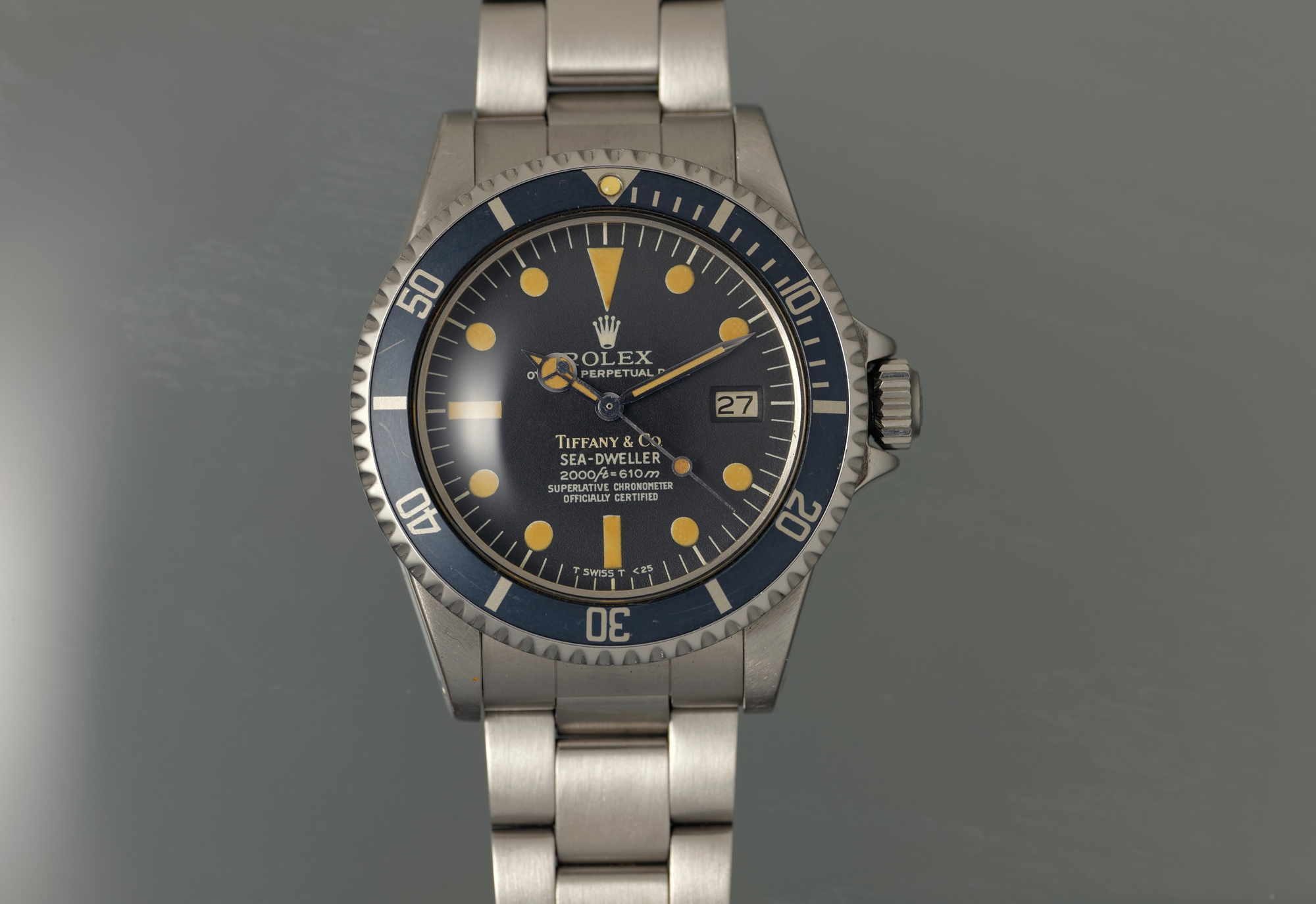Rolex 1665 Tiffany Rail Dial
