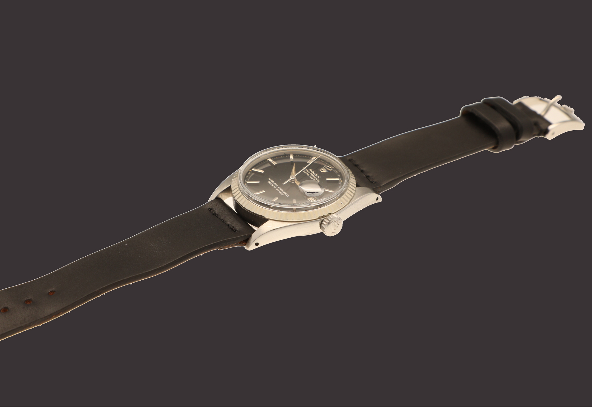 Rolex 1601 Old Black Gilt from 1964