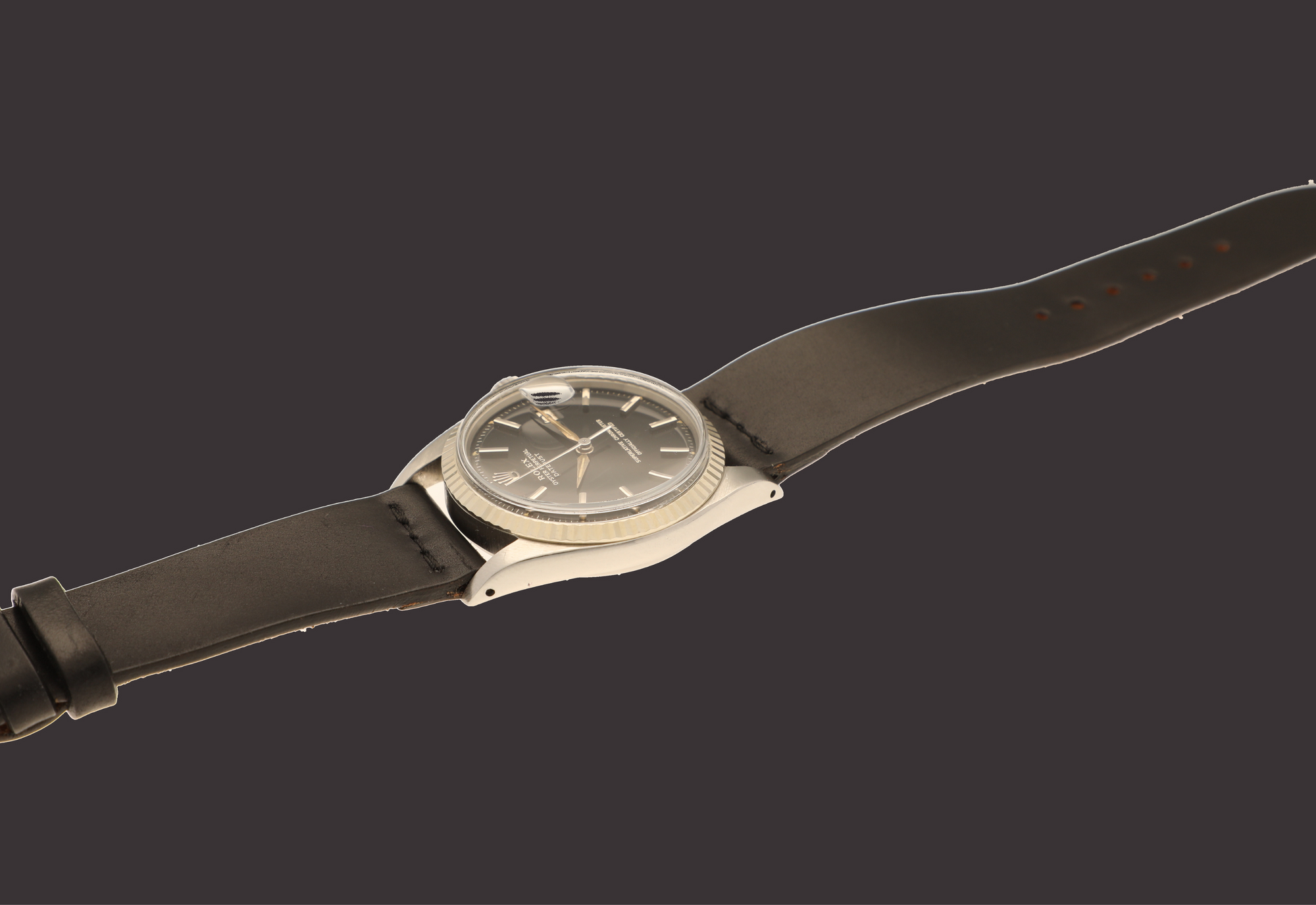 Rolex 1601 Old Black Gilt from 1964