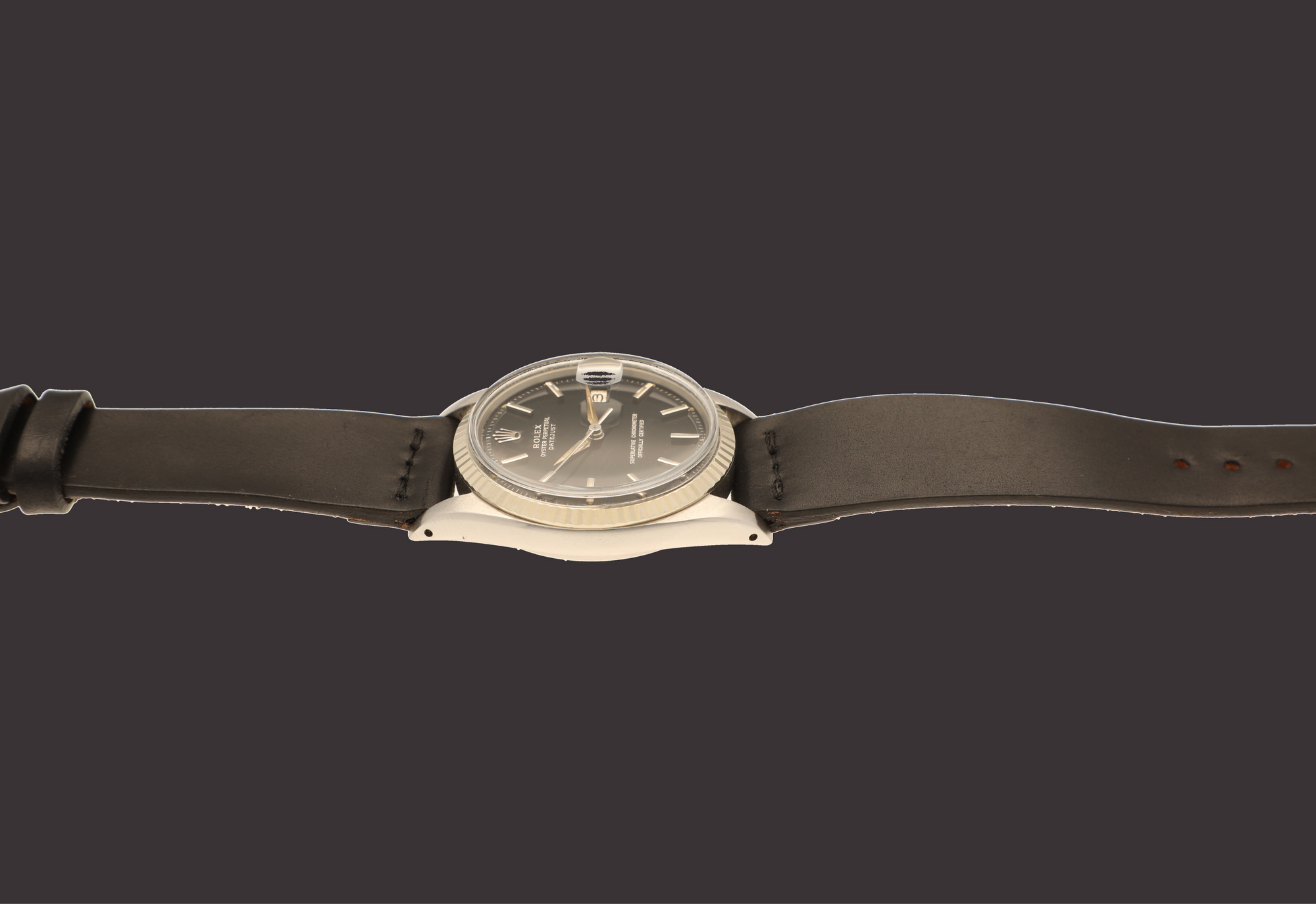 Rolex 1601 Old Black Gilt from 1964