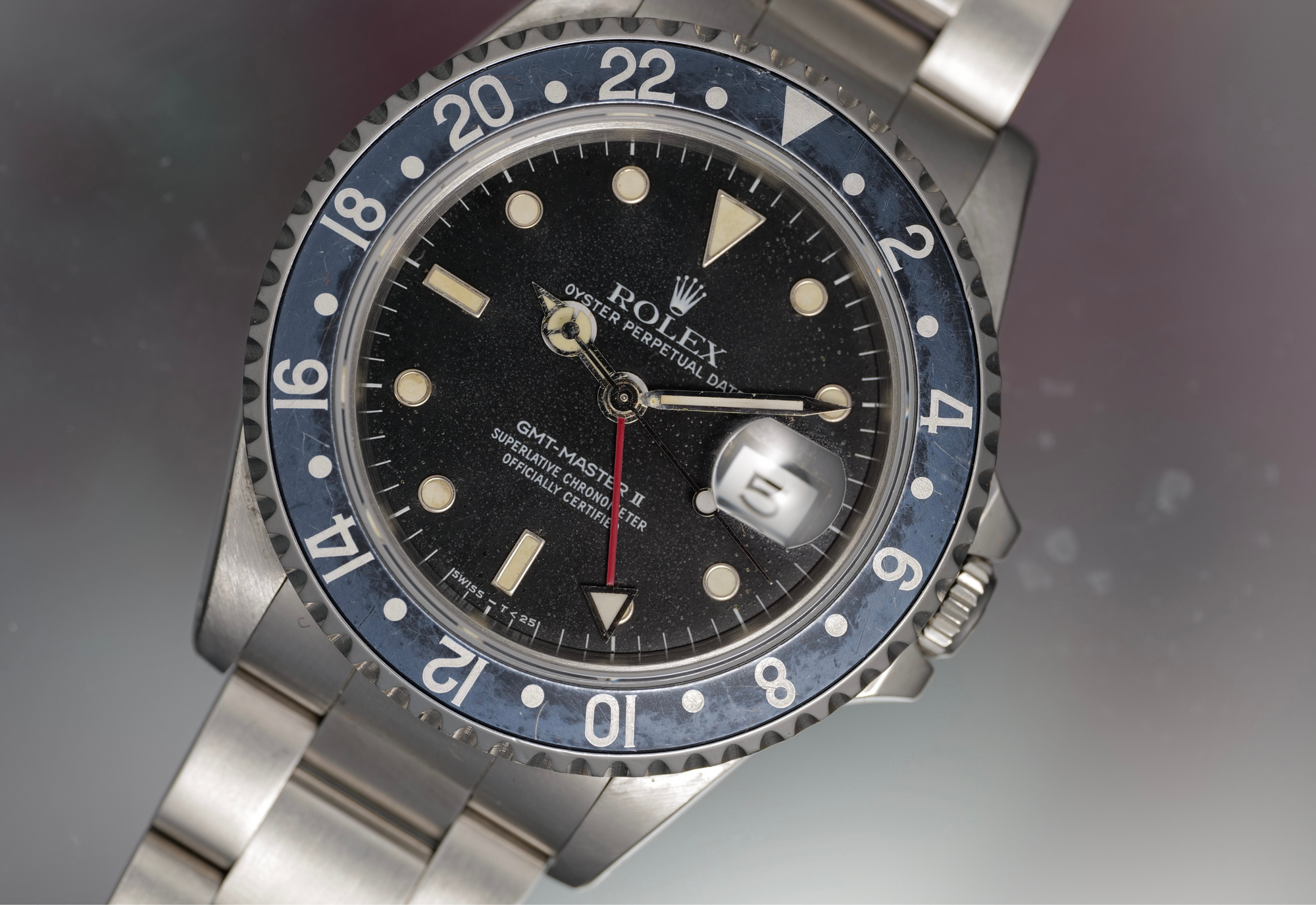 1991 16710 Faded bezel and tropical dial
