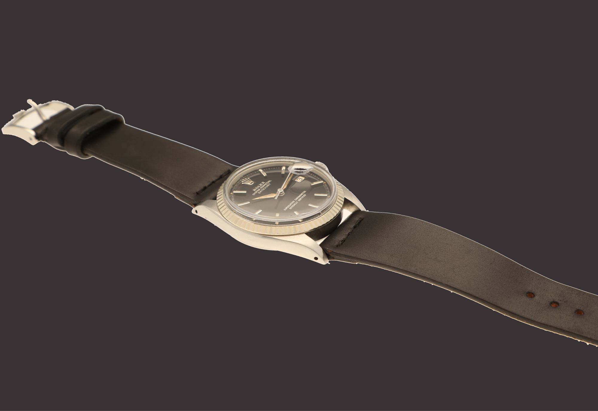 Rolex 1601 Old Black Gilt from 1964