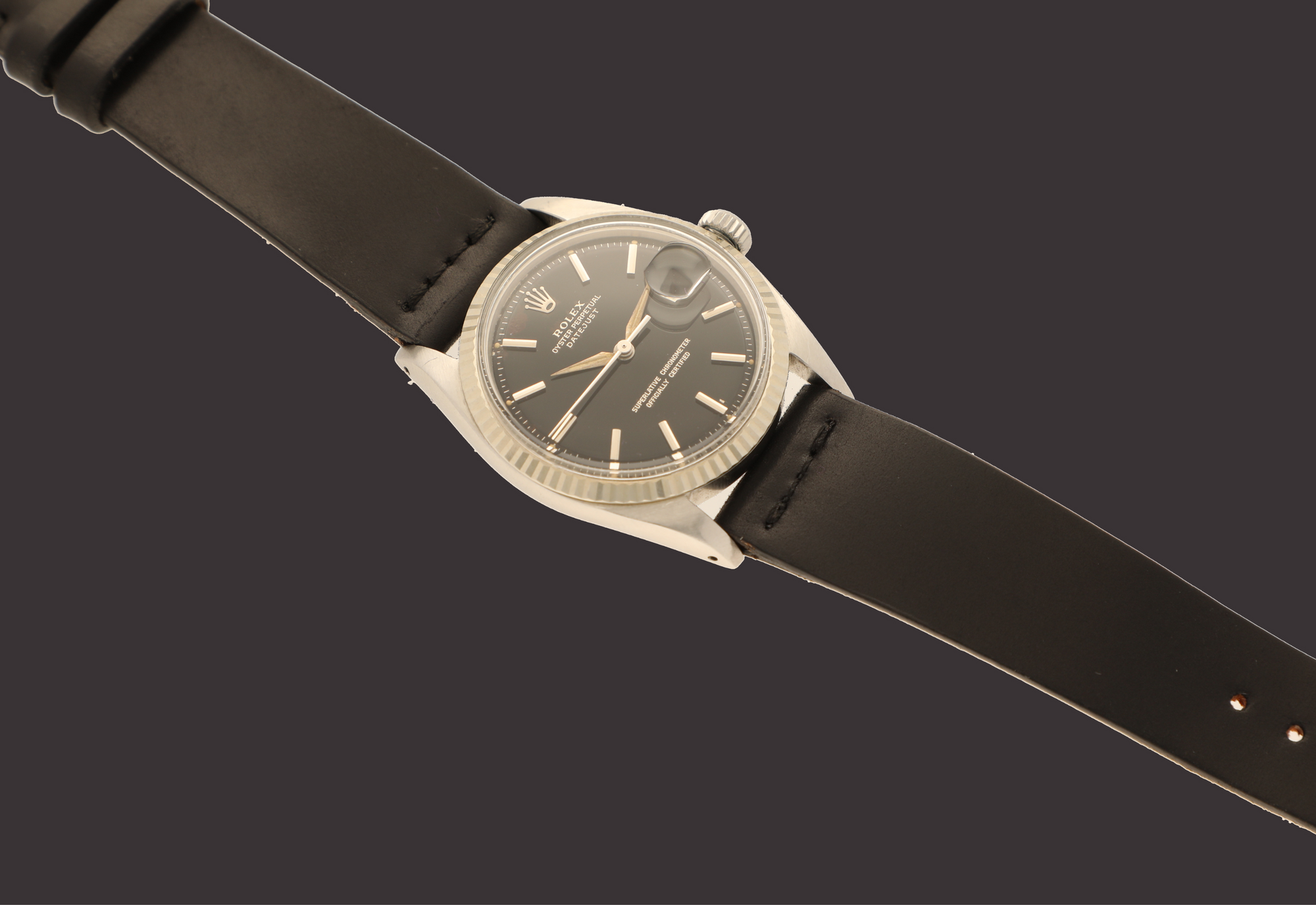 Rolex 1601 Old Black Gilt from 1964
