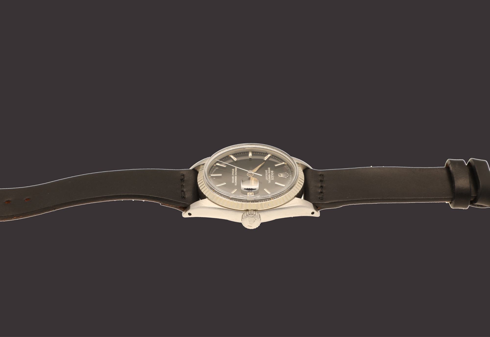Rolex 1601 Old Black Gilt from 1964