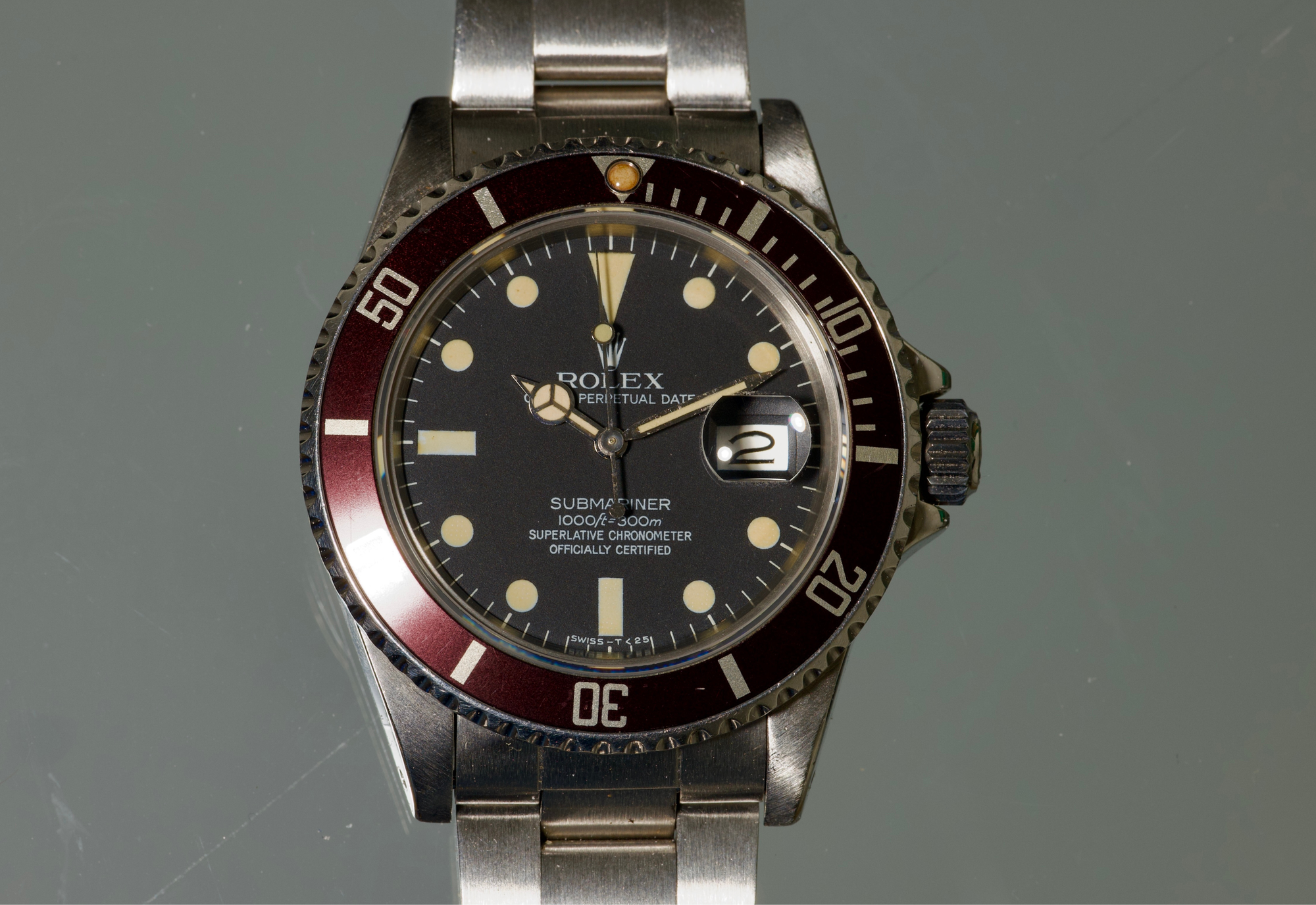 Transitional Submariner ref 16800 from 1982 Superb