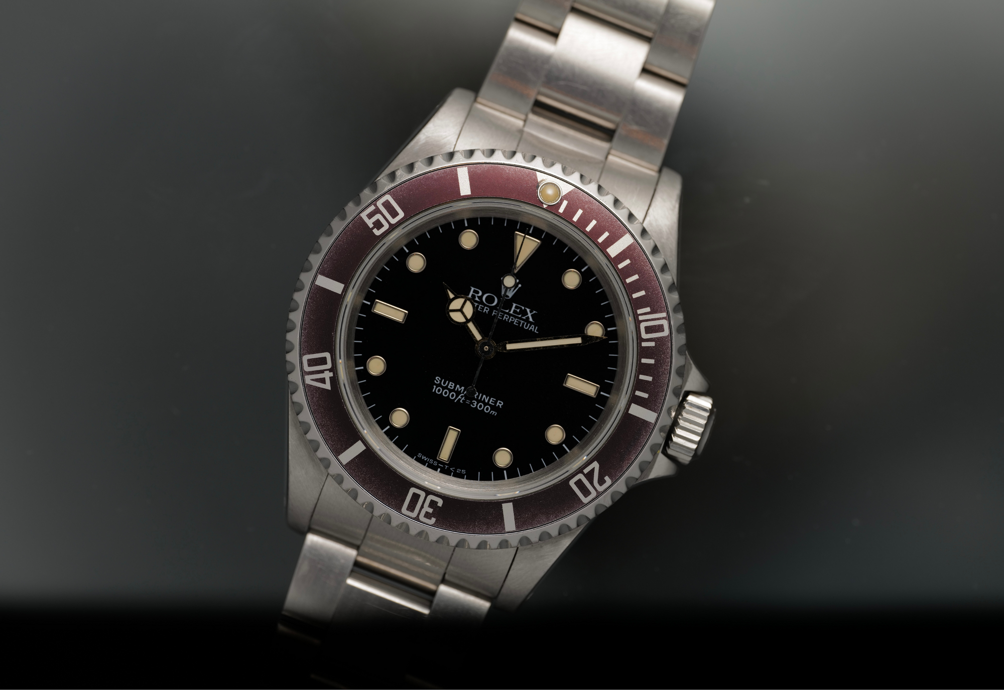 14060 Heavy Cream Patina / Brown Bezel