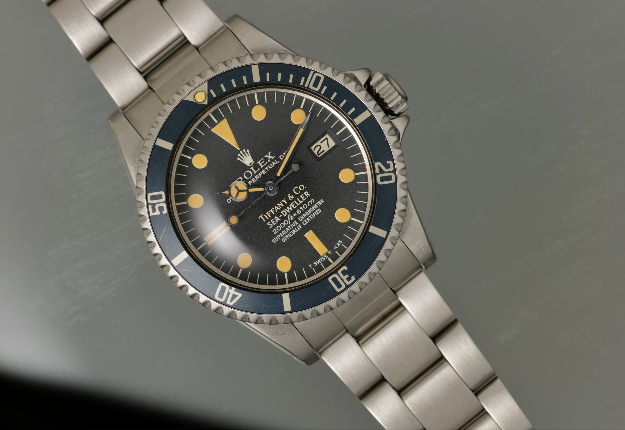 Rolex 1665 Tiffany Rail Dial