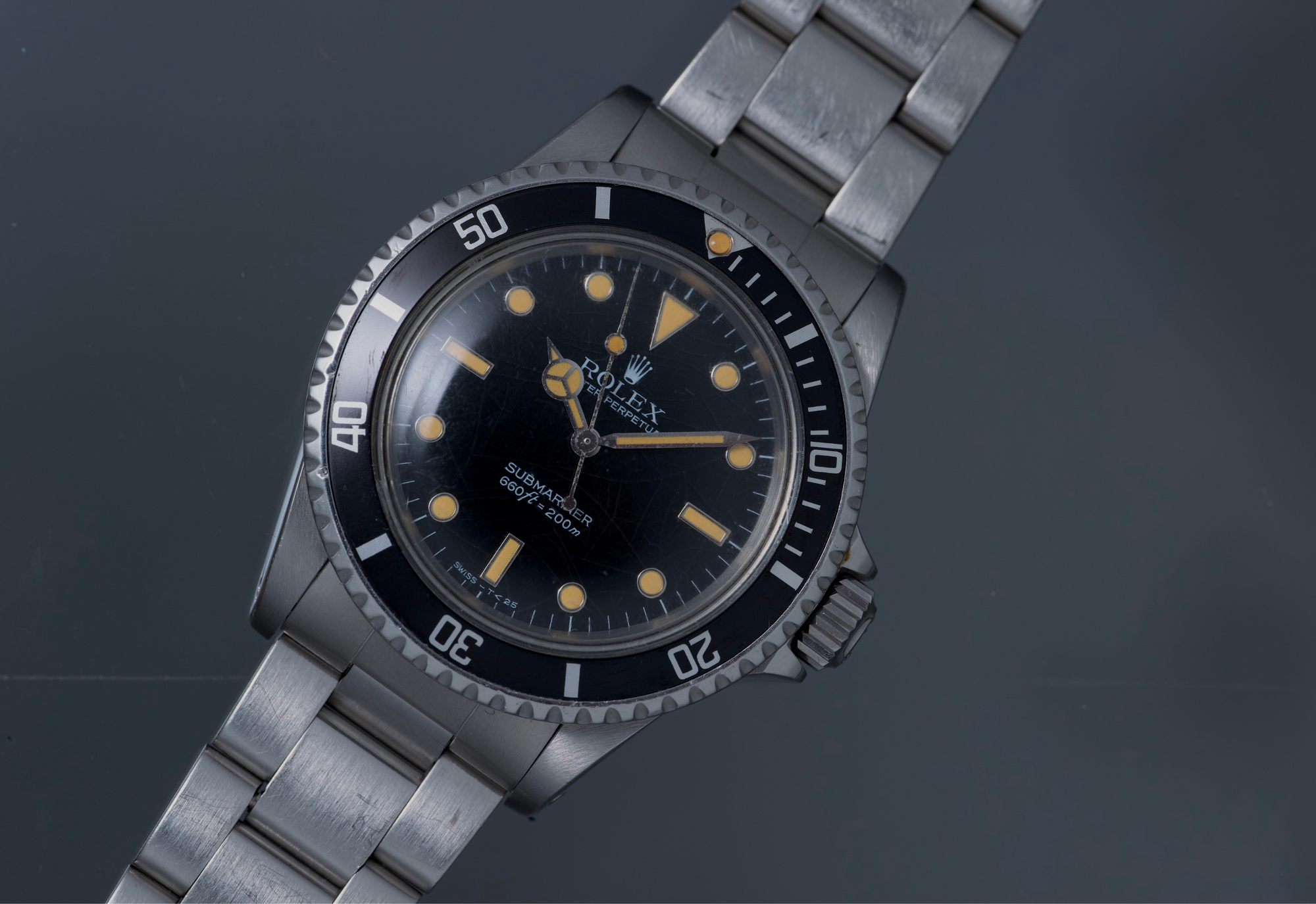 Rolex 5513 no Date Sub Spider - DEEEEP PATINA