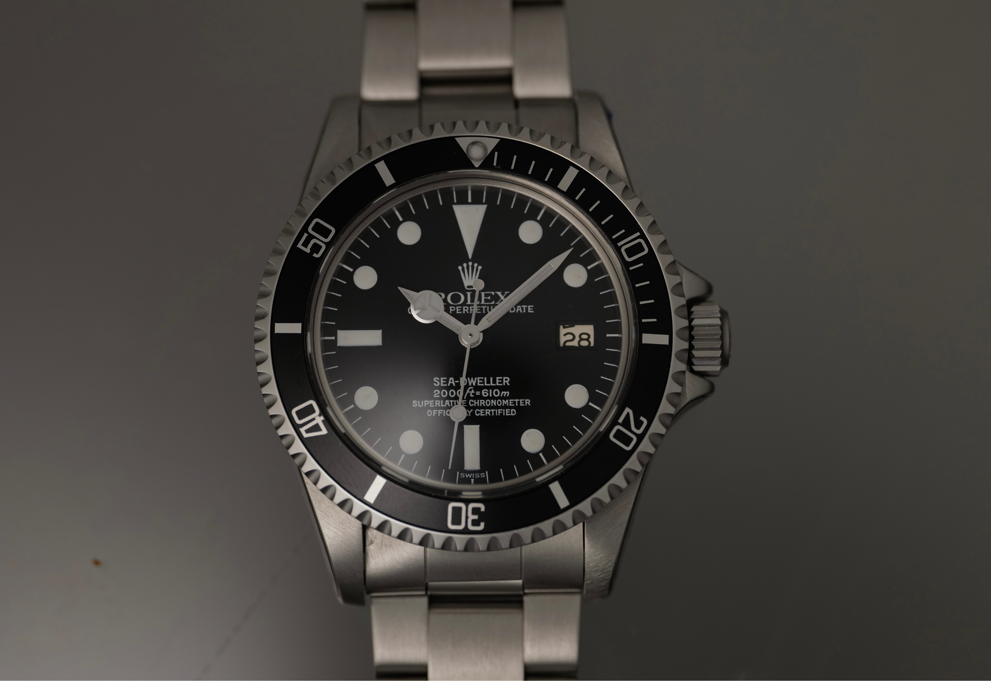 Rolex 1665 Service dial and case