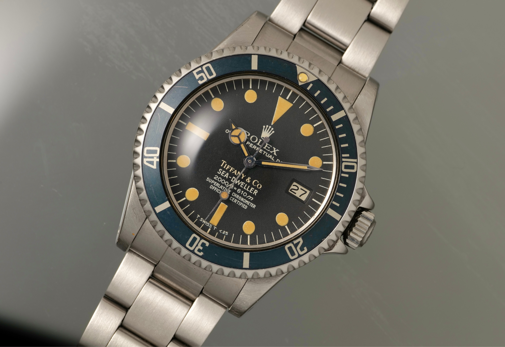 Rolex 1665 Tiffany Rail Dial