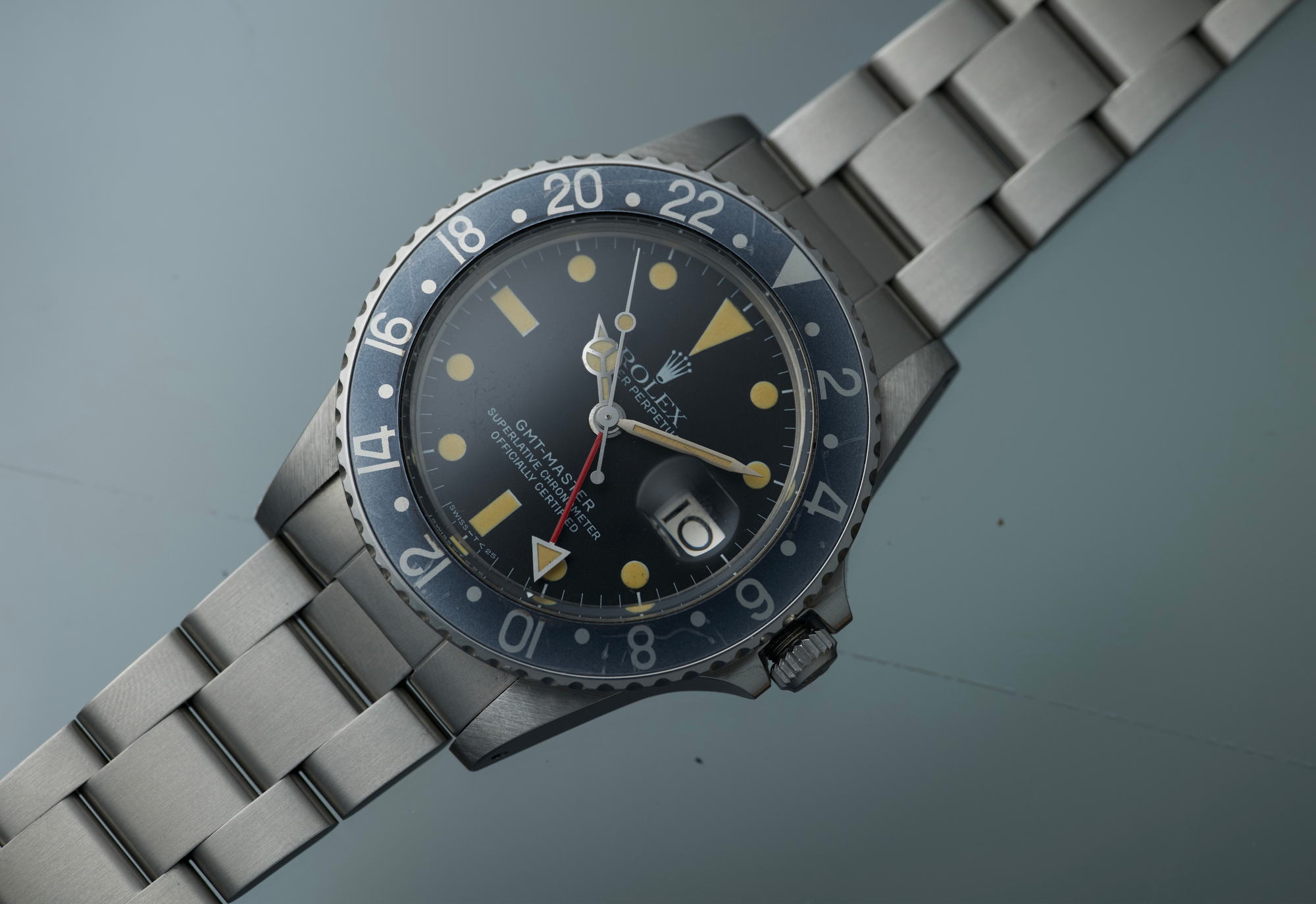 GHOST 1982 Lemon Patina GMT 16750 with box and papers
