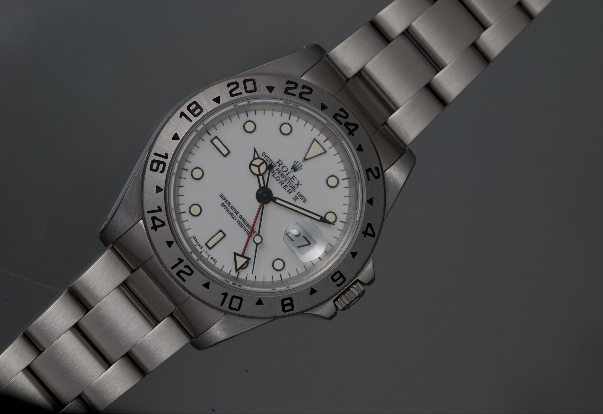 Explorer II 16570 White Porcelain Dial collector set