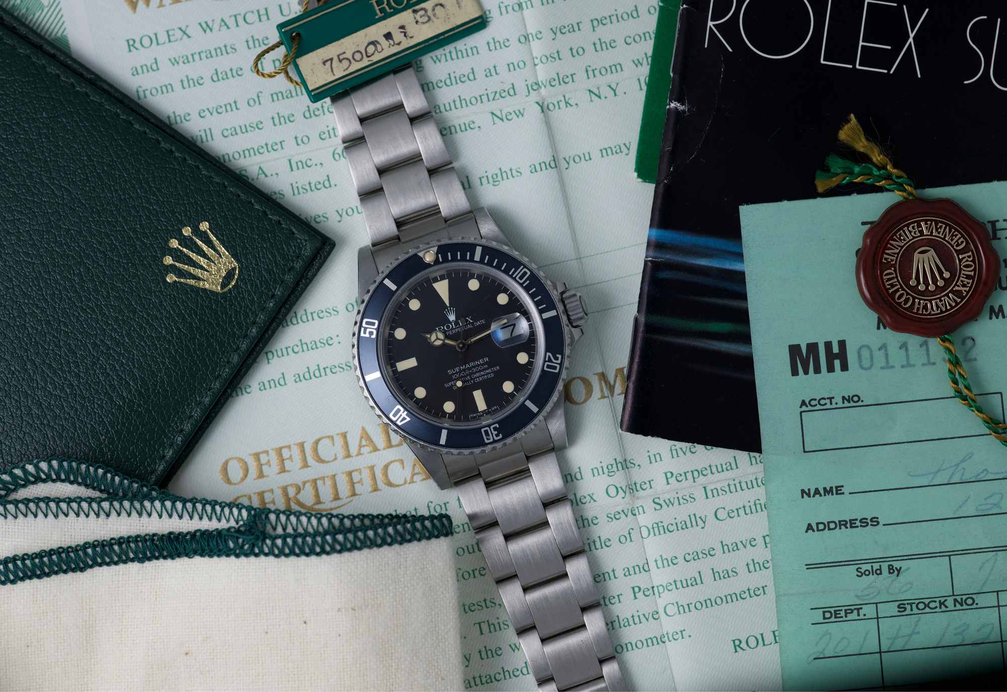 Superb Collector Set 16800 Transitional Submariner from 1983 - LOOK
