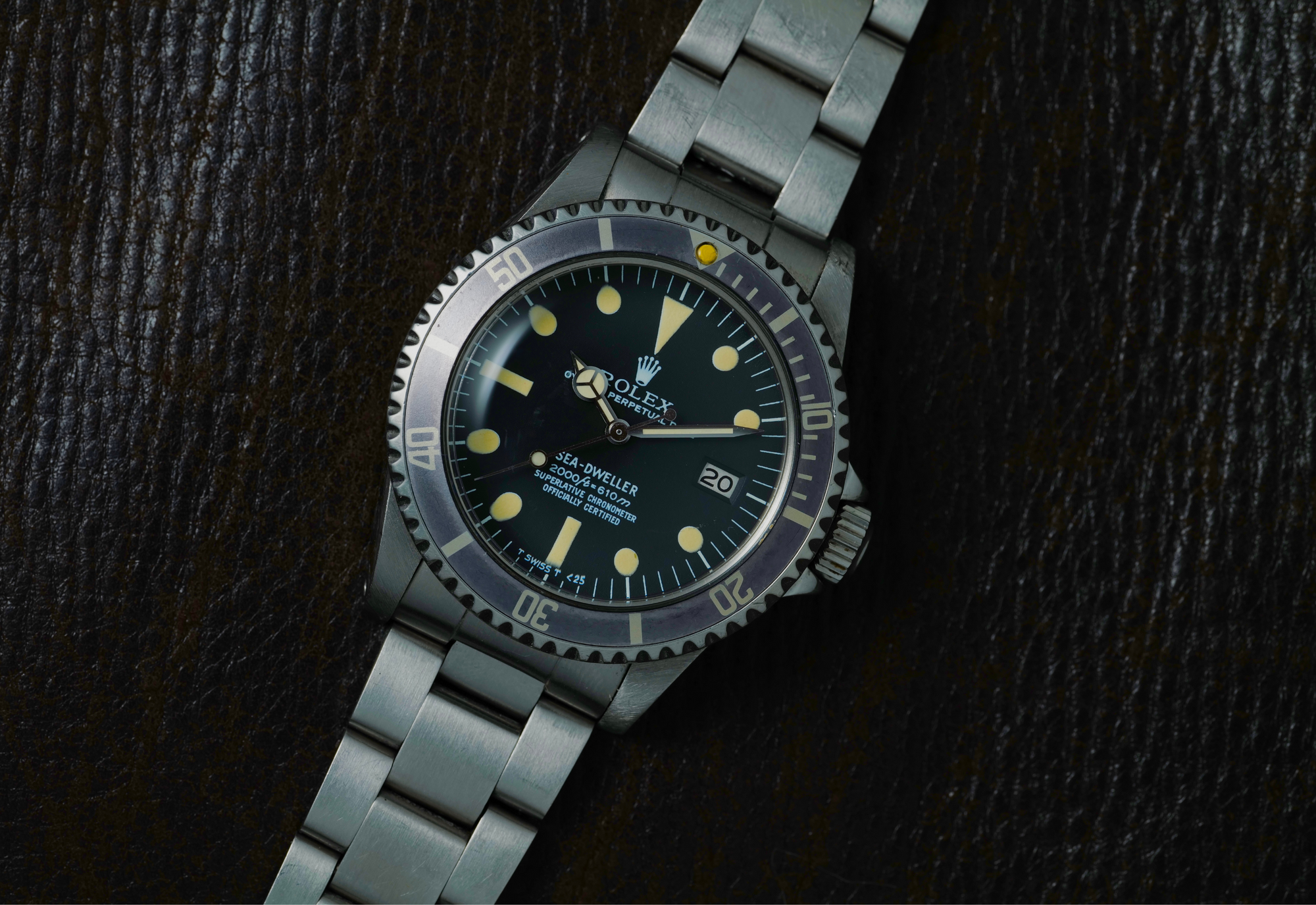 1979 Rolex 1665 Rail Dial Sea-Dweller