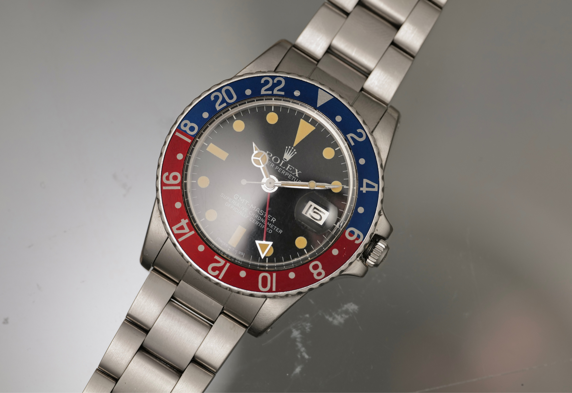 Vibrant Pumpkin Patina GMT Master from 1979