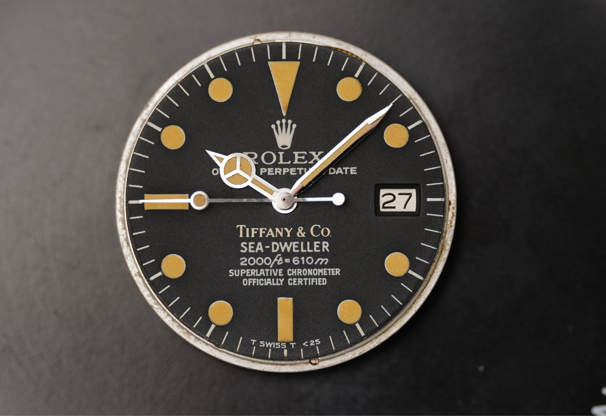 Rolex 1665 Tiffany Rail Dial