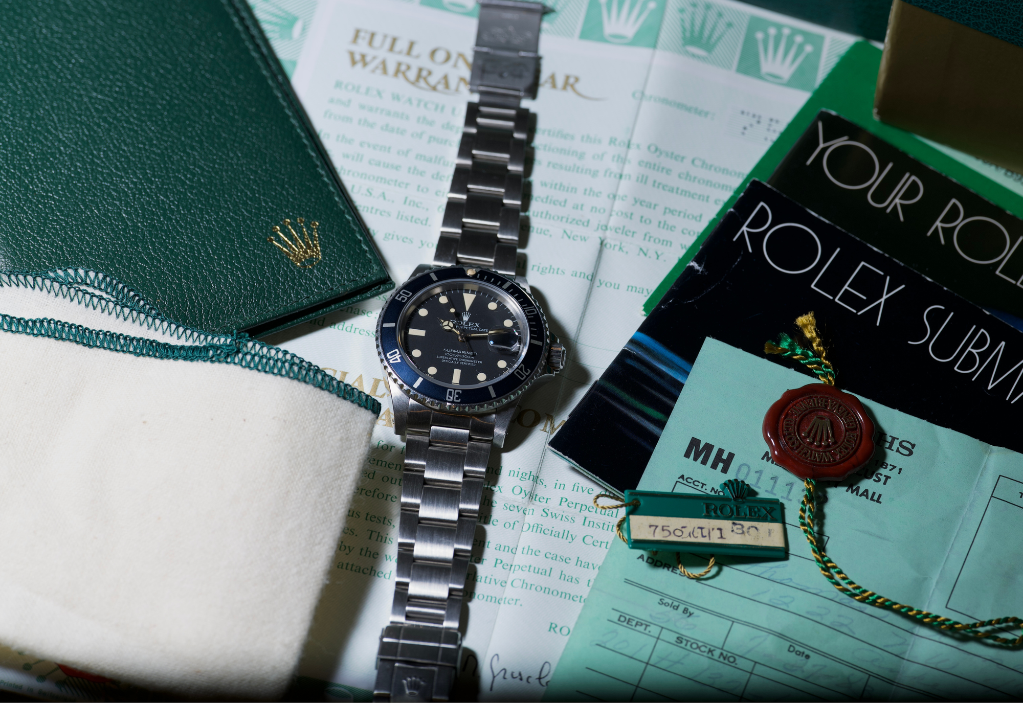 Superb Collector Set 16800 Transitional Submariner from 1983 - LOOK