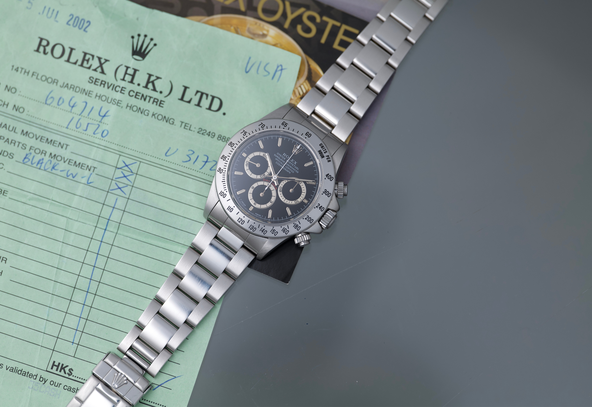 1997 Daytona ref 16520 perfect black dial with cream subdials
