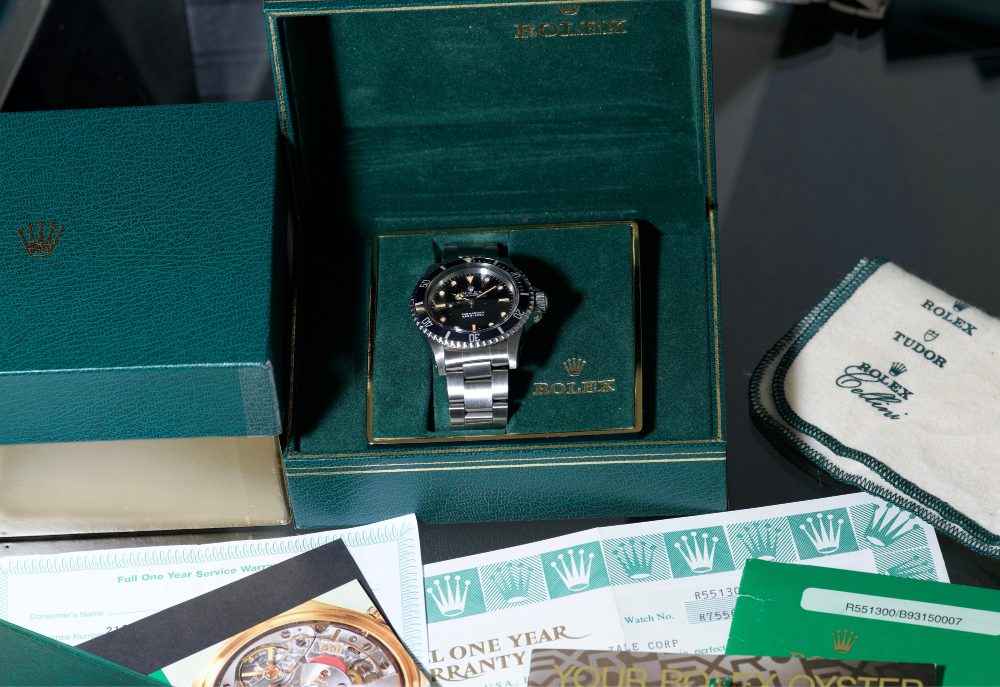 1988 WGS 5513 - box and papers - SHARP!