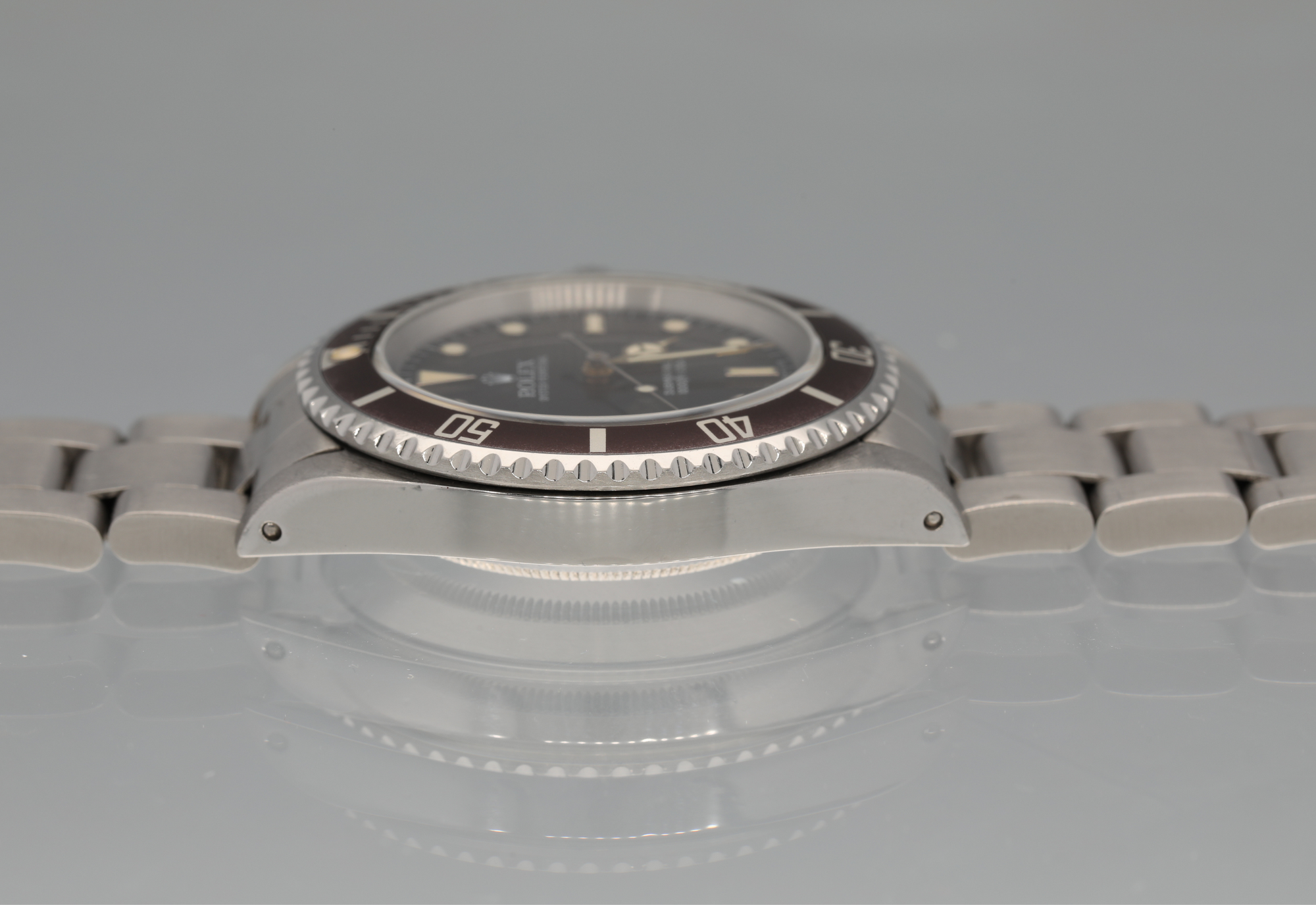 14060 Heavy Cream Patina / Brown Bezel