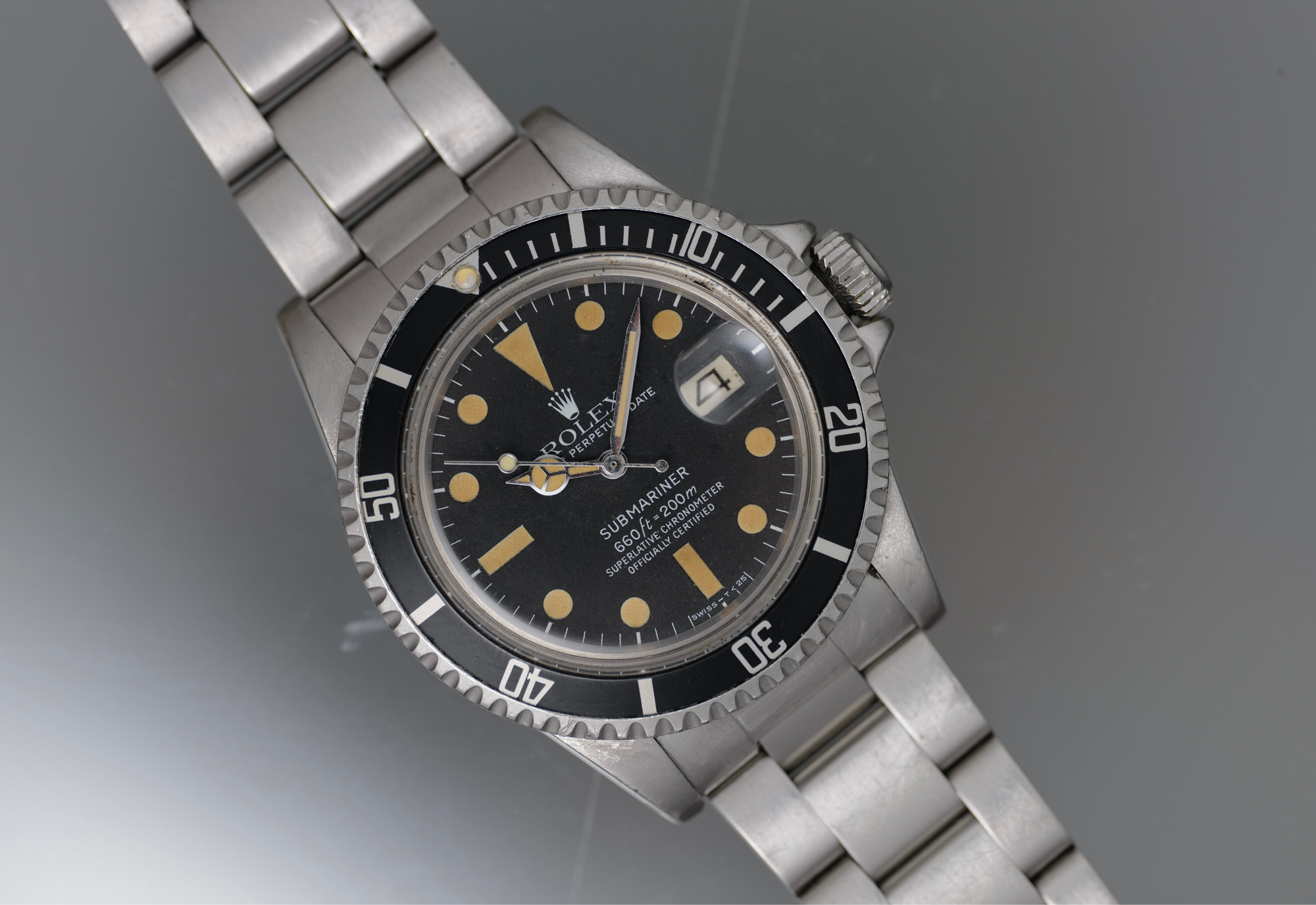 1979 1680 Submariner date with box and papers
