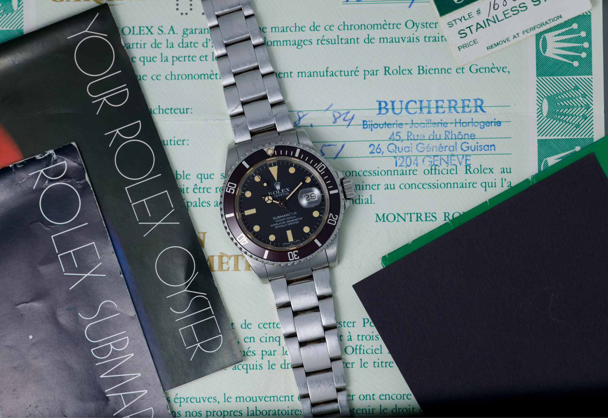 1984 Transitional 16800 Submariner - nicest matte dial yet