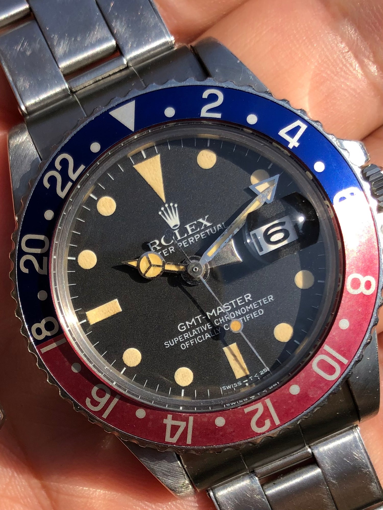 Rolex 1675 MK5 GMT Master