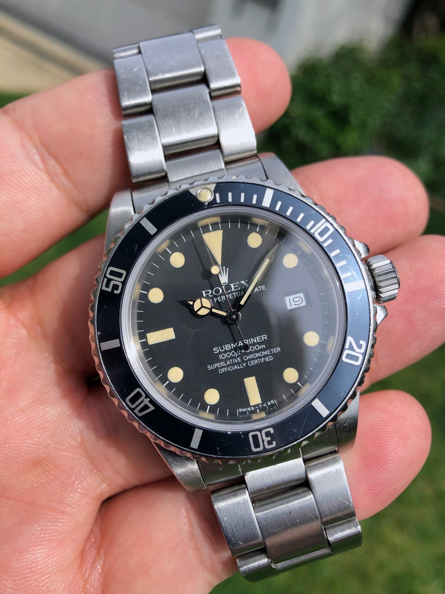 1984 Transitional Submariner with great patina
