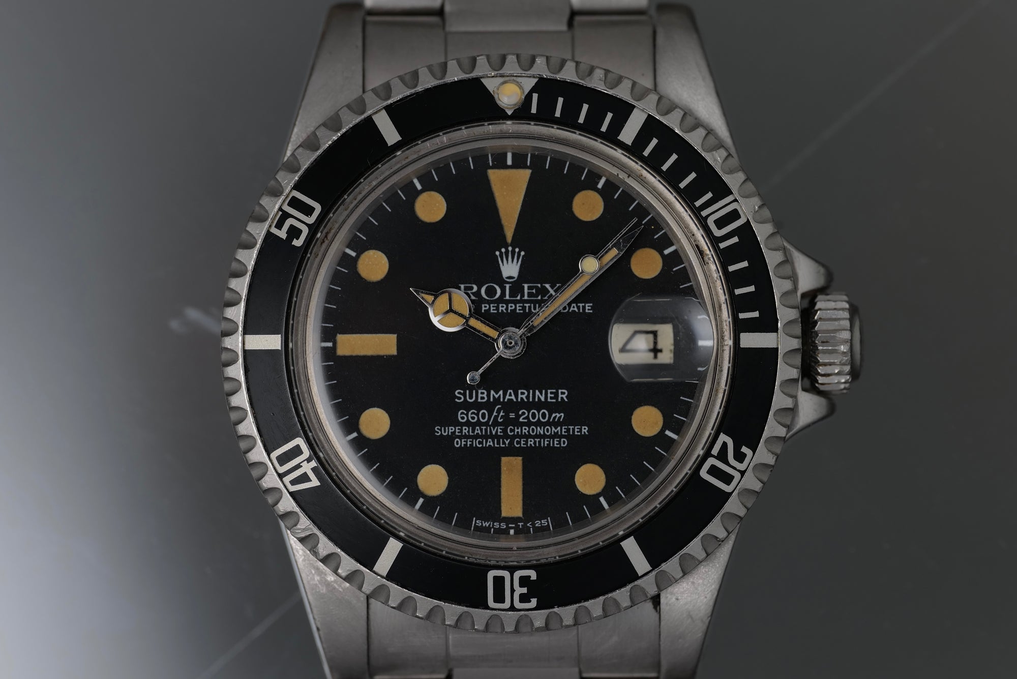 1979 1680 Submariner date with box and papers