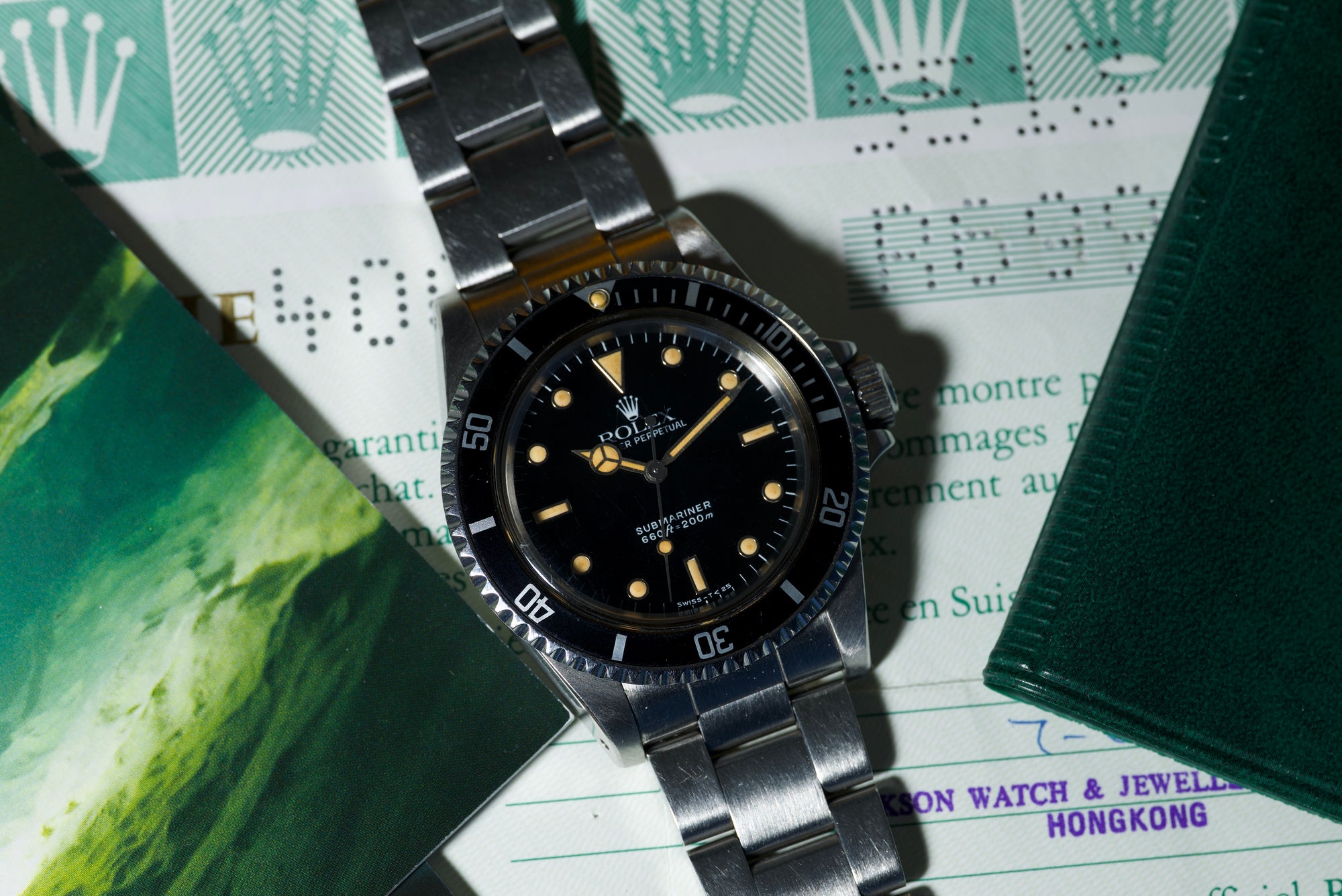 1988 5513 DEEP PATINA with Box and Paper