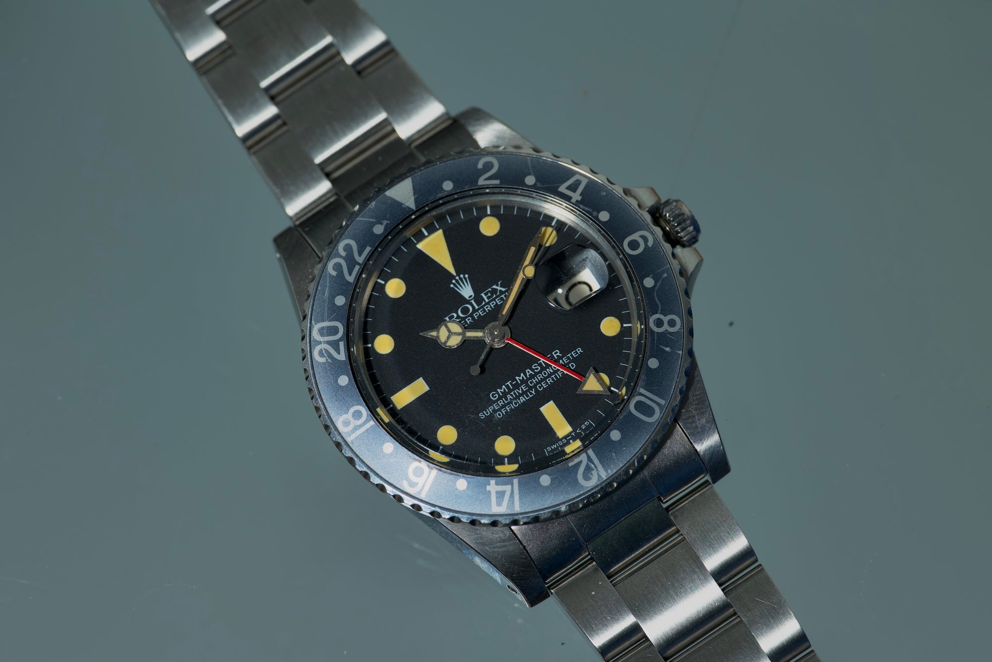 GHOST 1982 Lemon Patina GMT 16750 with box and papers