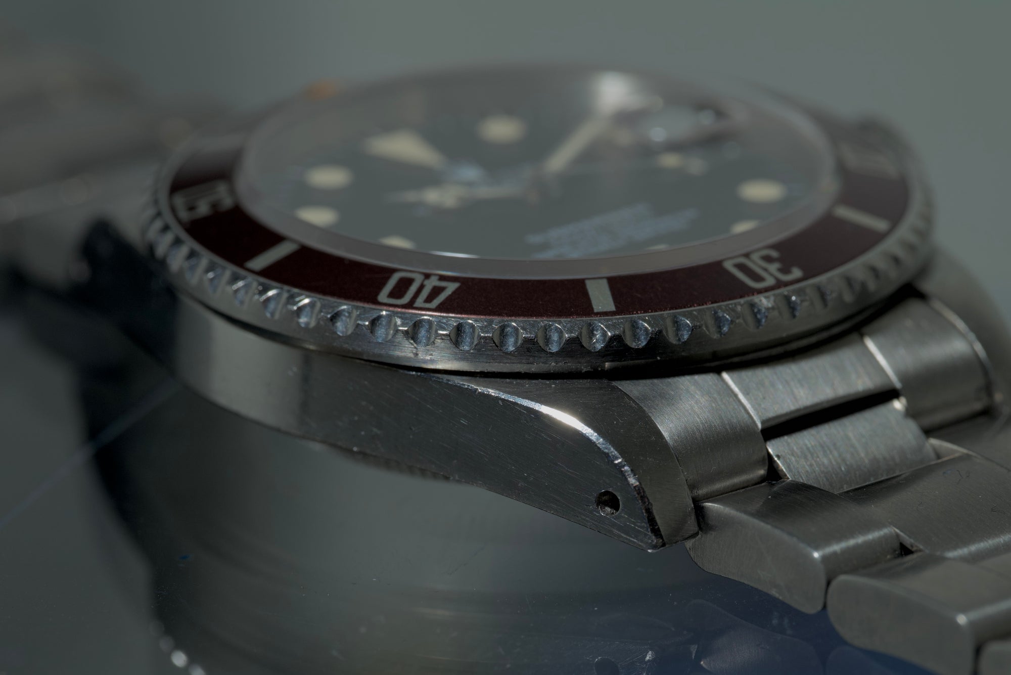 82 Unpolished Matte dial 16800 with box and papers
