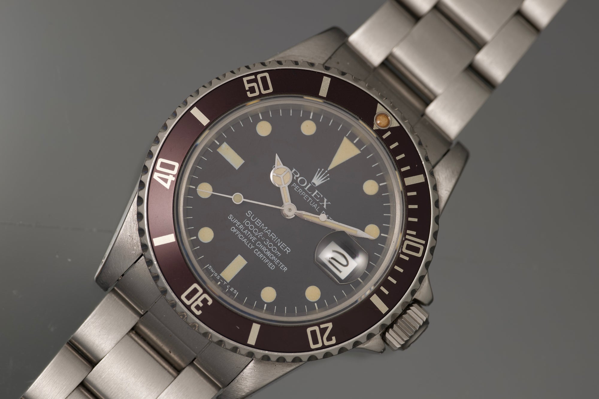 Transitional Submariner ref 16800 from 1982 Superb