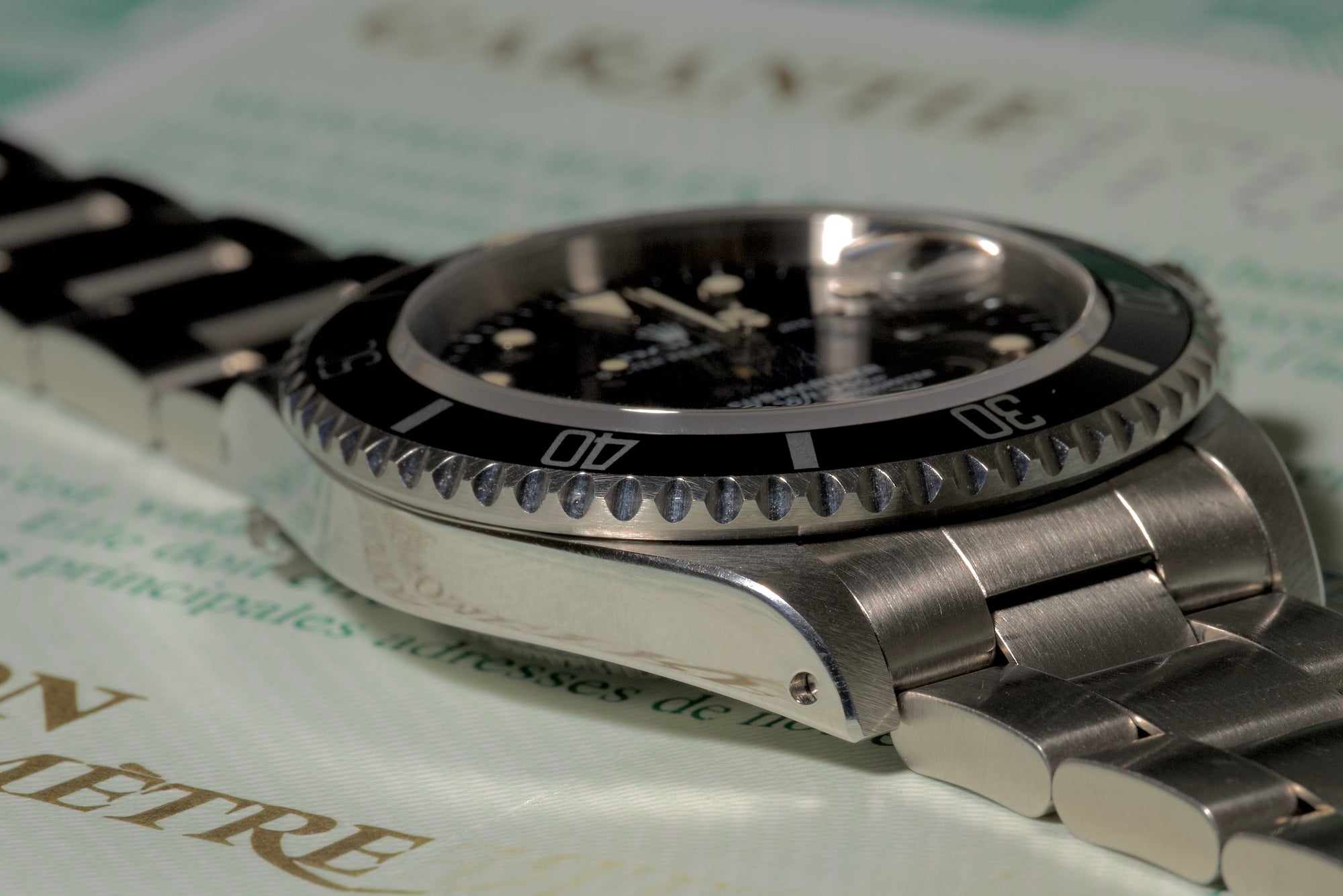 Time Capsule 16610 Submariner Date from 1996 full set