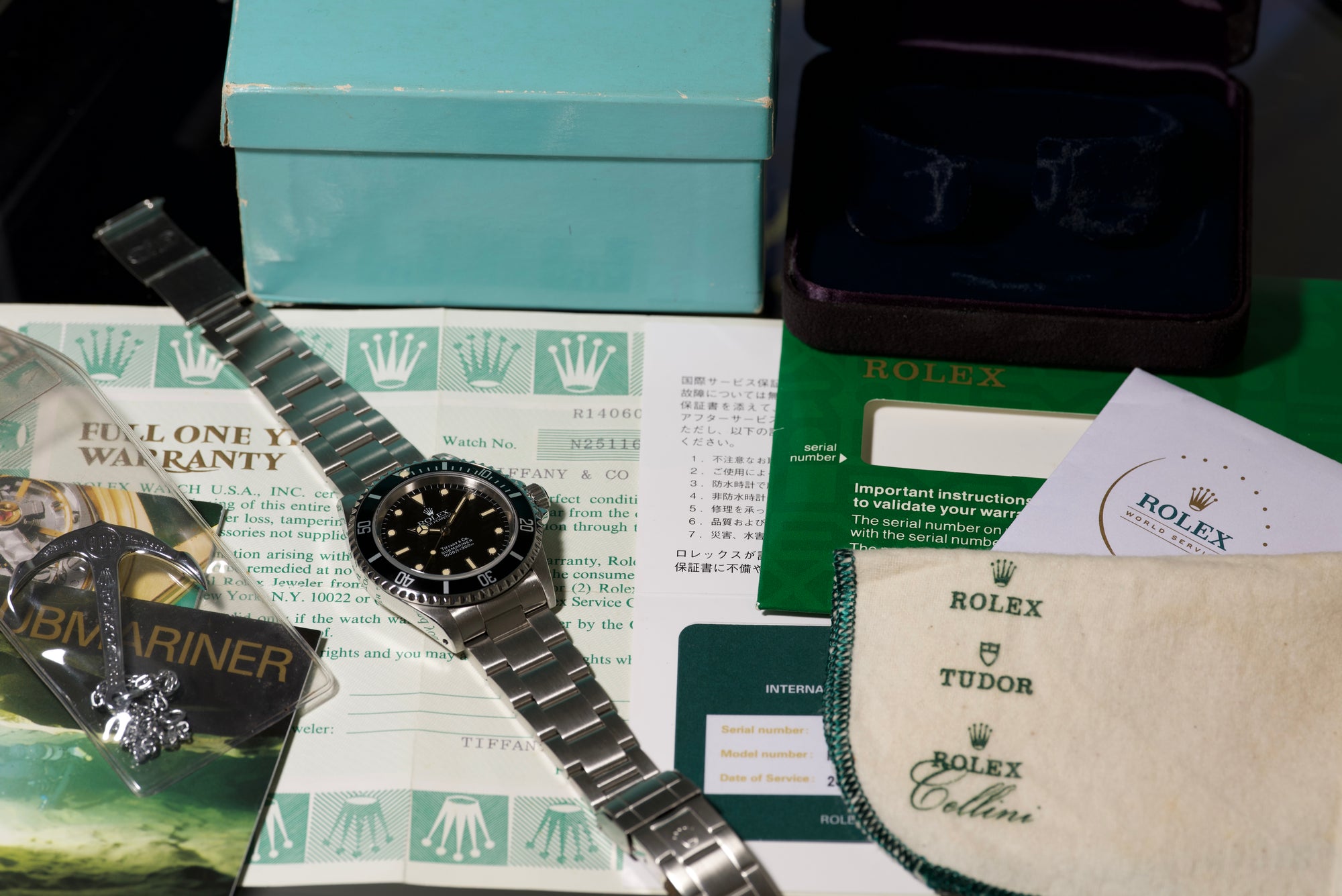 Rare Bird Tiffany & CO 14060 from 1991 full set
