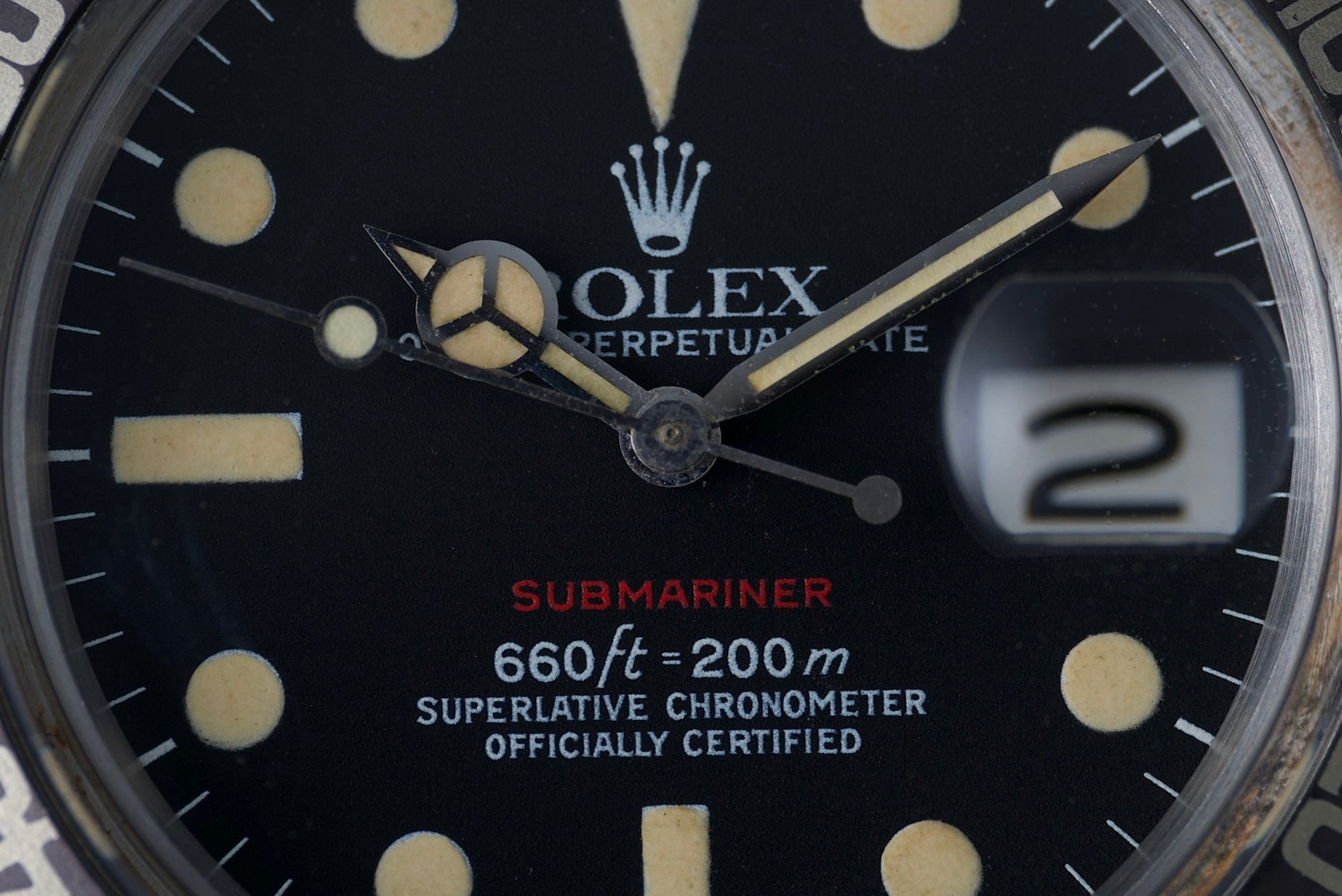 1976 Red Sub very complete / unpolished / FANTASTIC Example