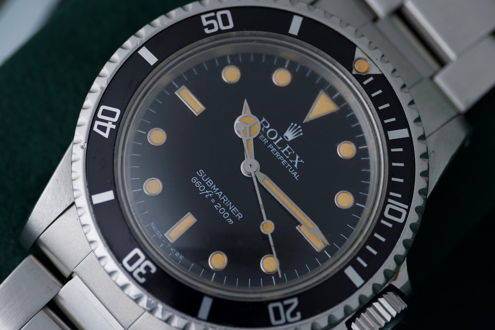 Rolex 5513 no Date Sub Spider - DEEEEP PATINA