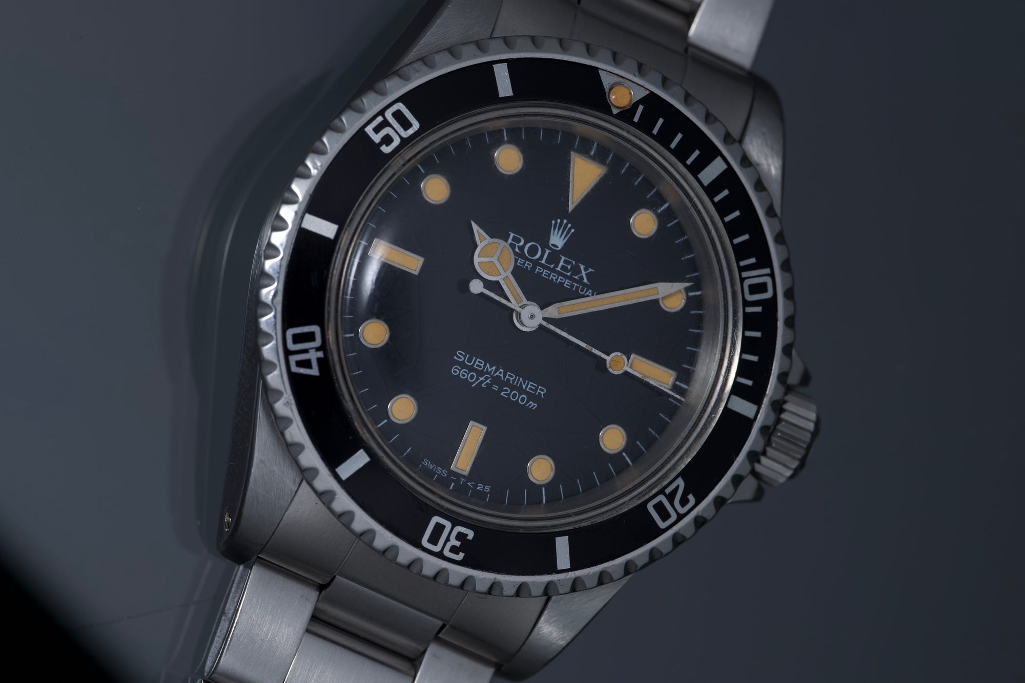 Rolex 5513 no Date Sub Spider - DEEEEP PATINA