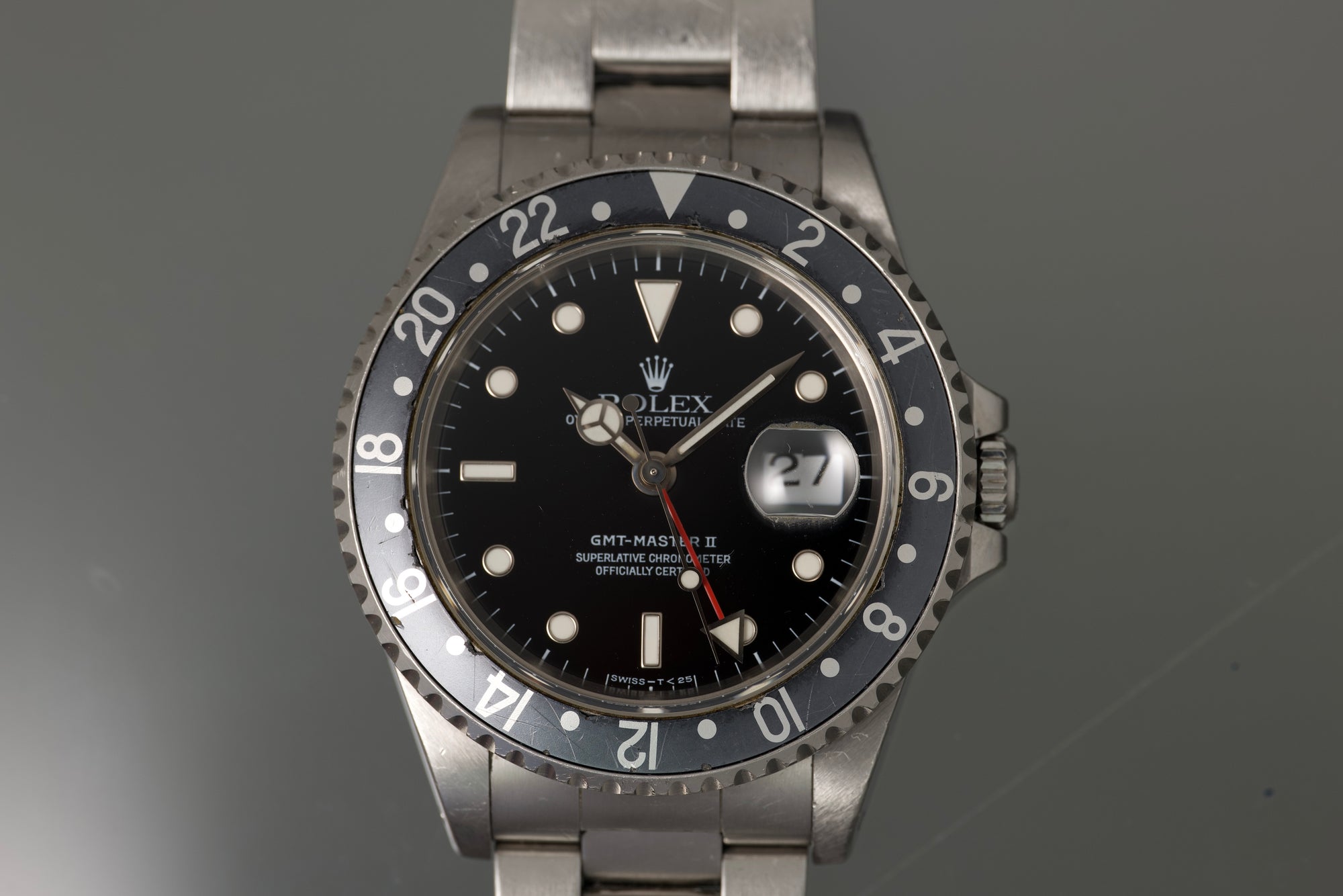 1997 16710 Silver Insert and unpolished case