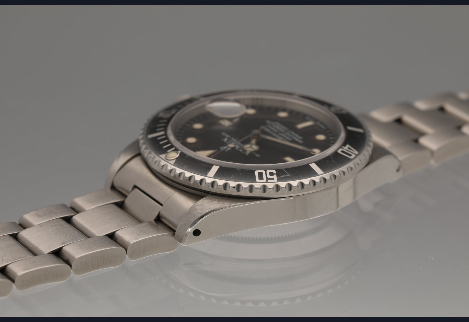 Rolex 16800 Submariner DATE Tropical from 1986