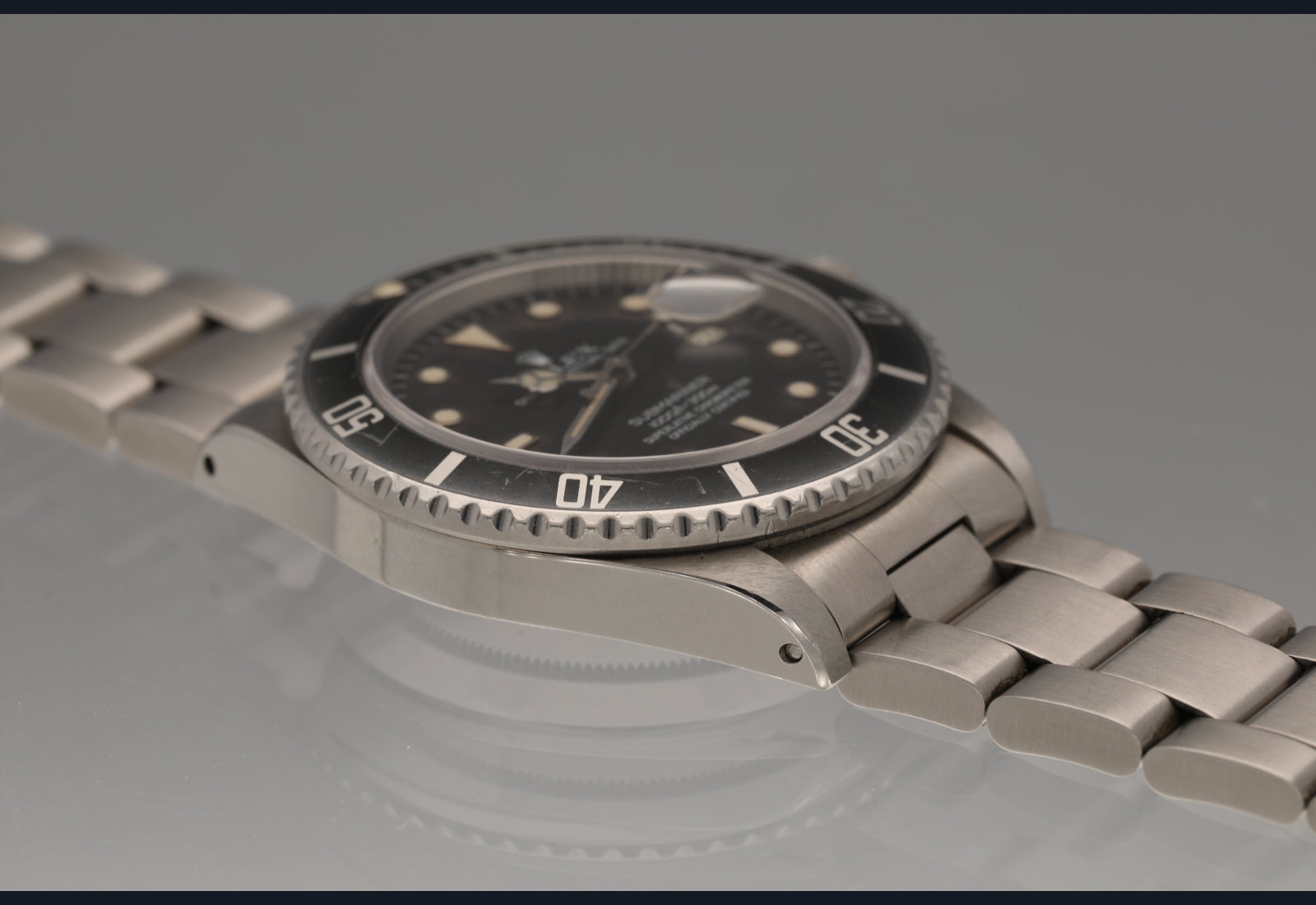 Rolex 16800 Submariner DATE Tropical from 1986