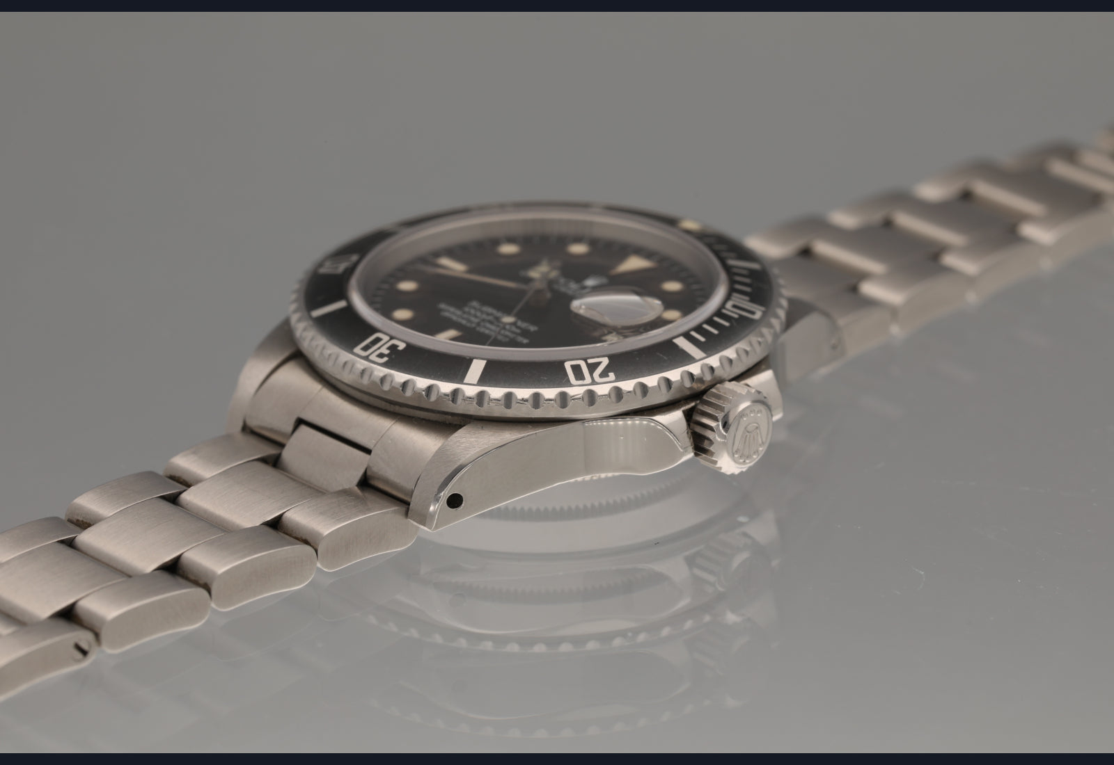 Rolex 16800 Submariner DATE Tropical from 1986
