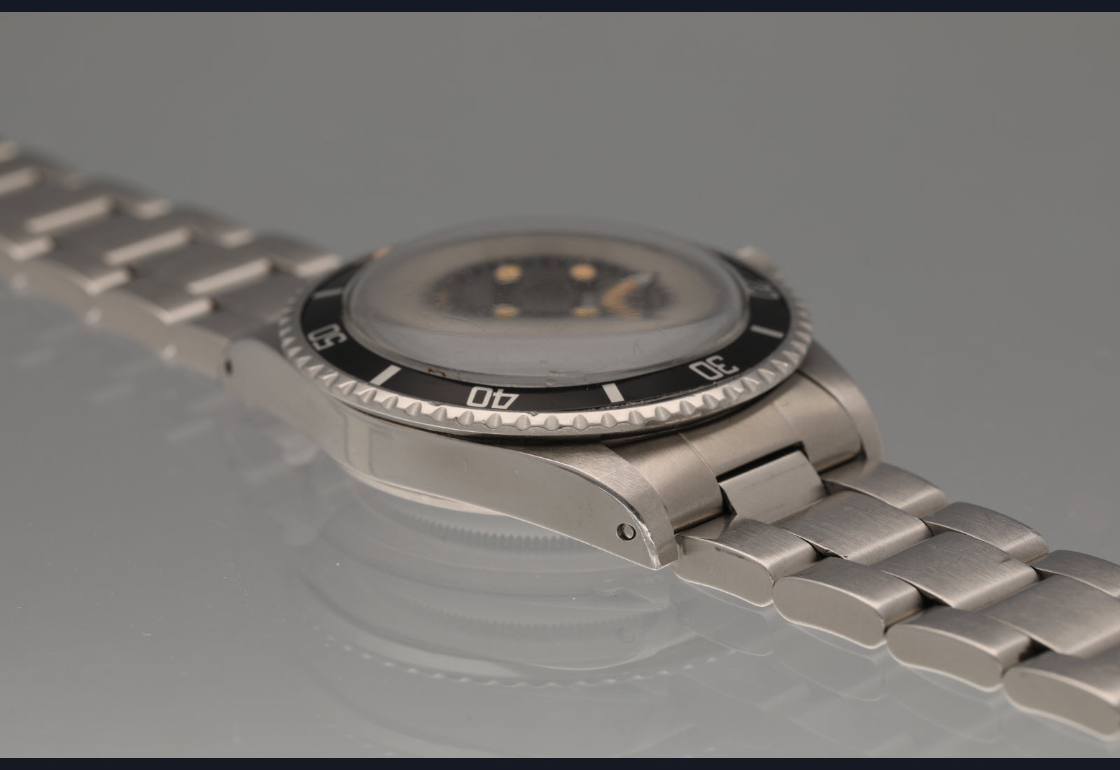 Rolex 5513 no Date Sub Spider - DEEEEP PATINA